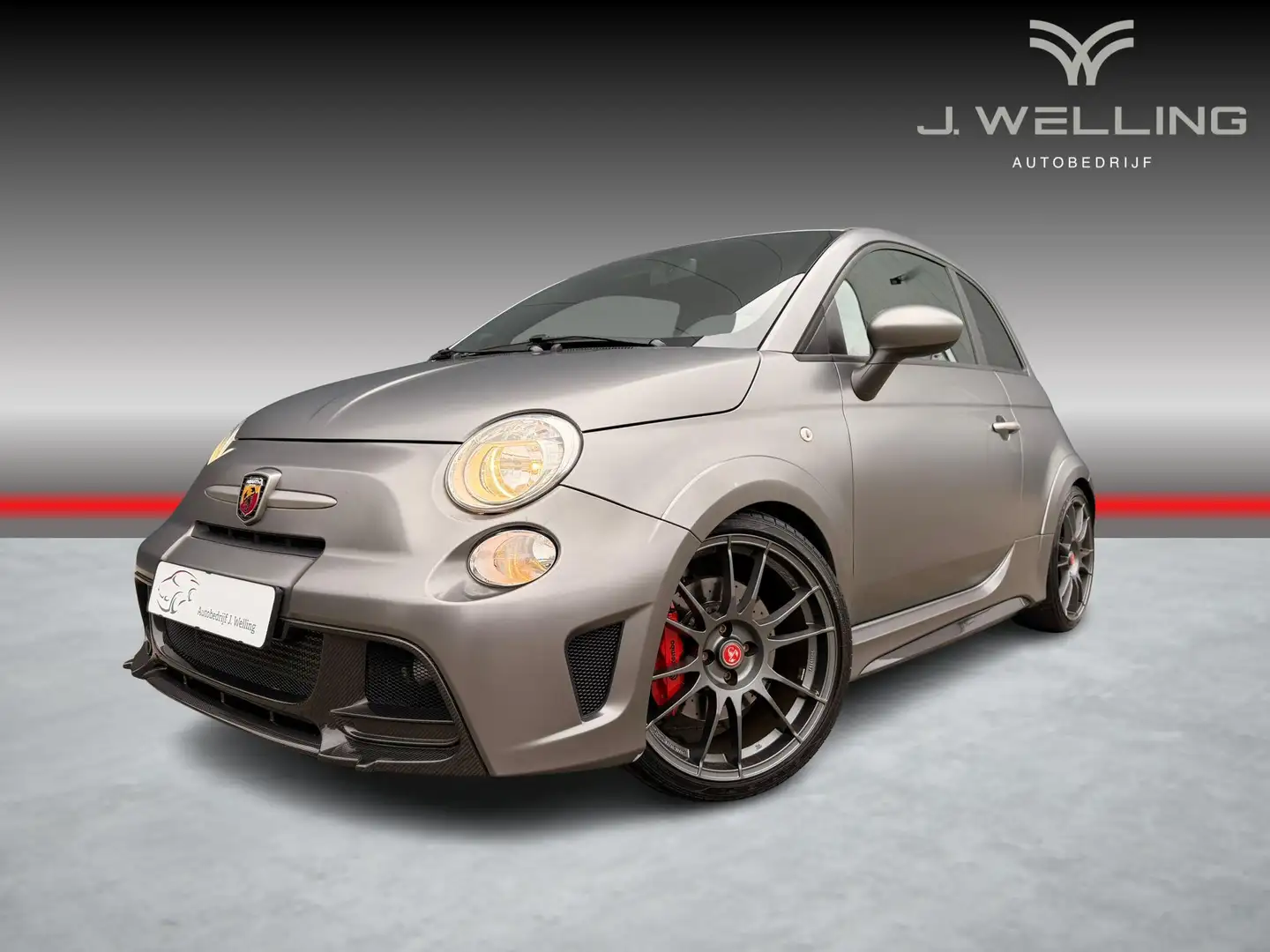 Fiat 500 Abarth 1.4 T-Jet Biposto nieuwstaat Grau - 1