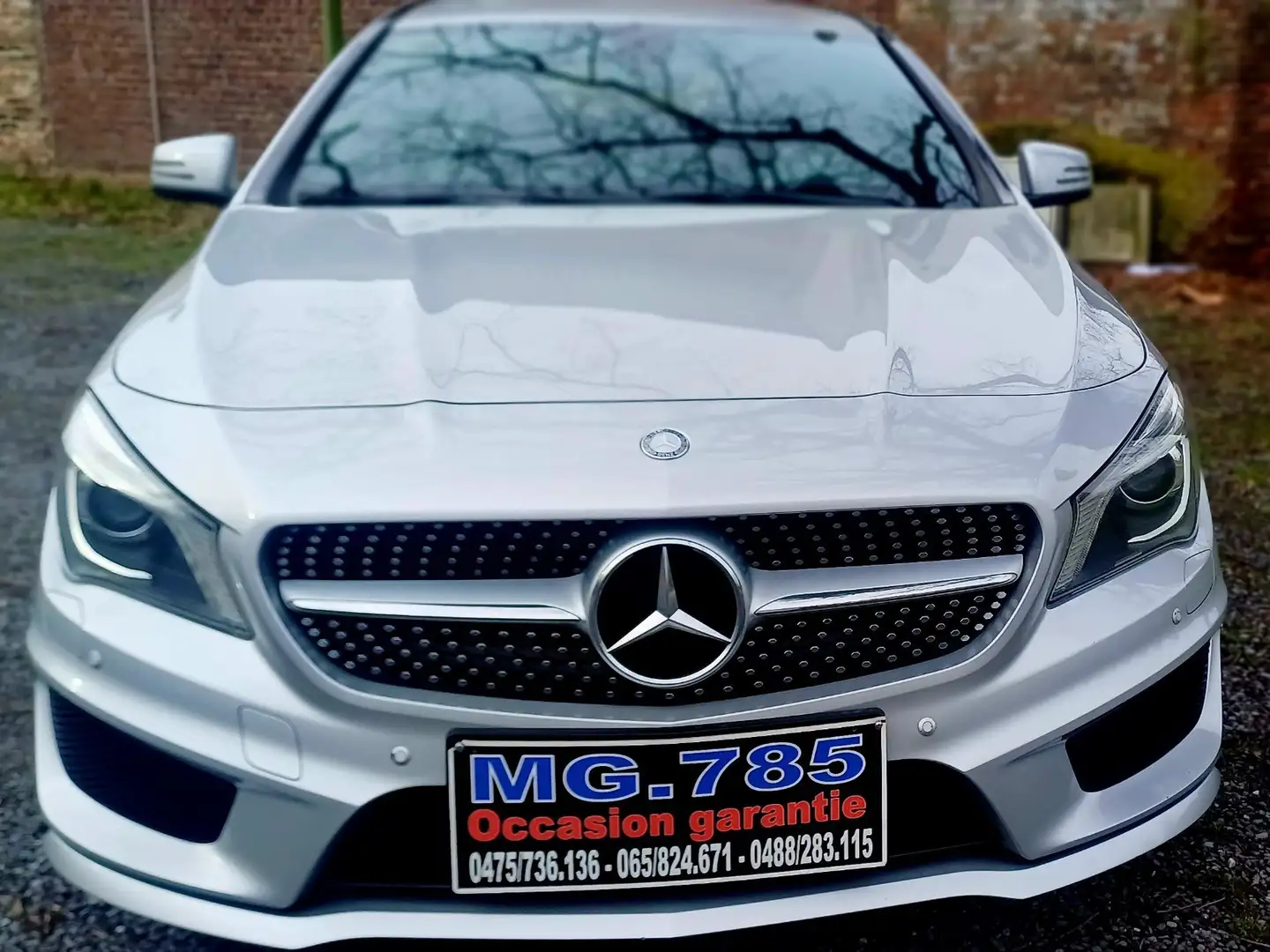 Mercedes-Benz CLA 200 D/pack AMG boite auto /Camera recul /ATT Remorque Gris - 2