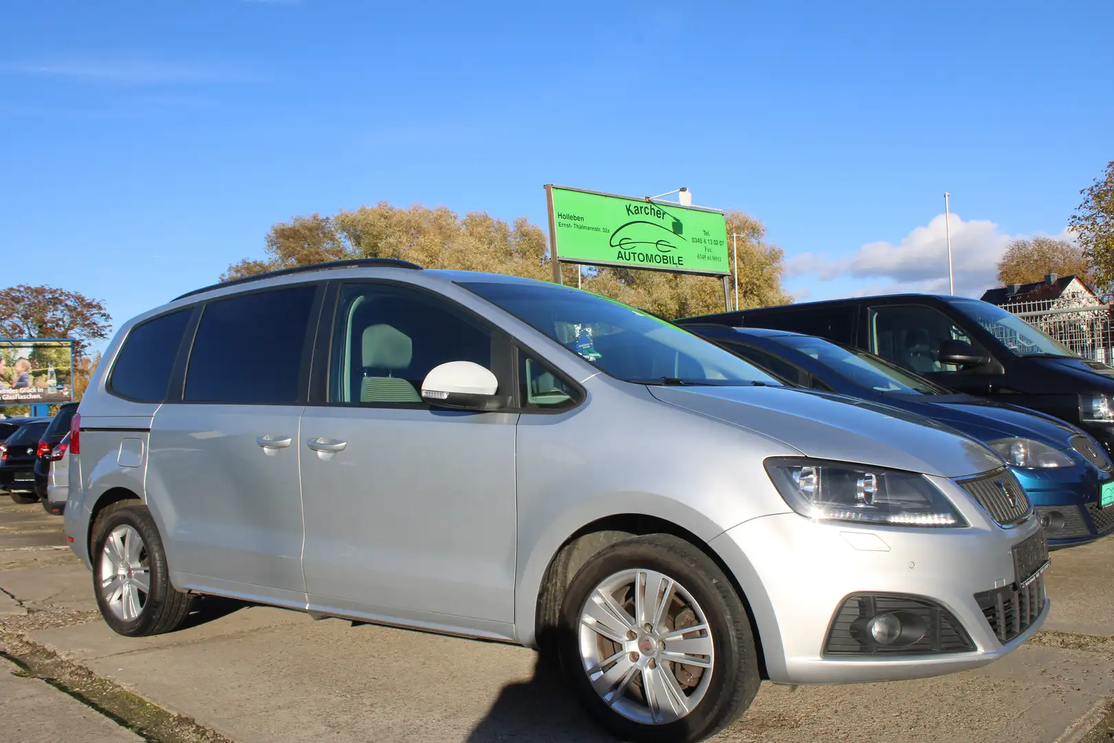 SEAT Alhambra Style*7Sitzer*Navi*SH*PDC*Klimatronic* Grau - 1