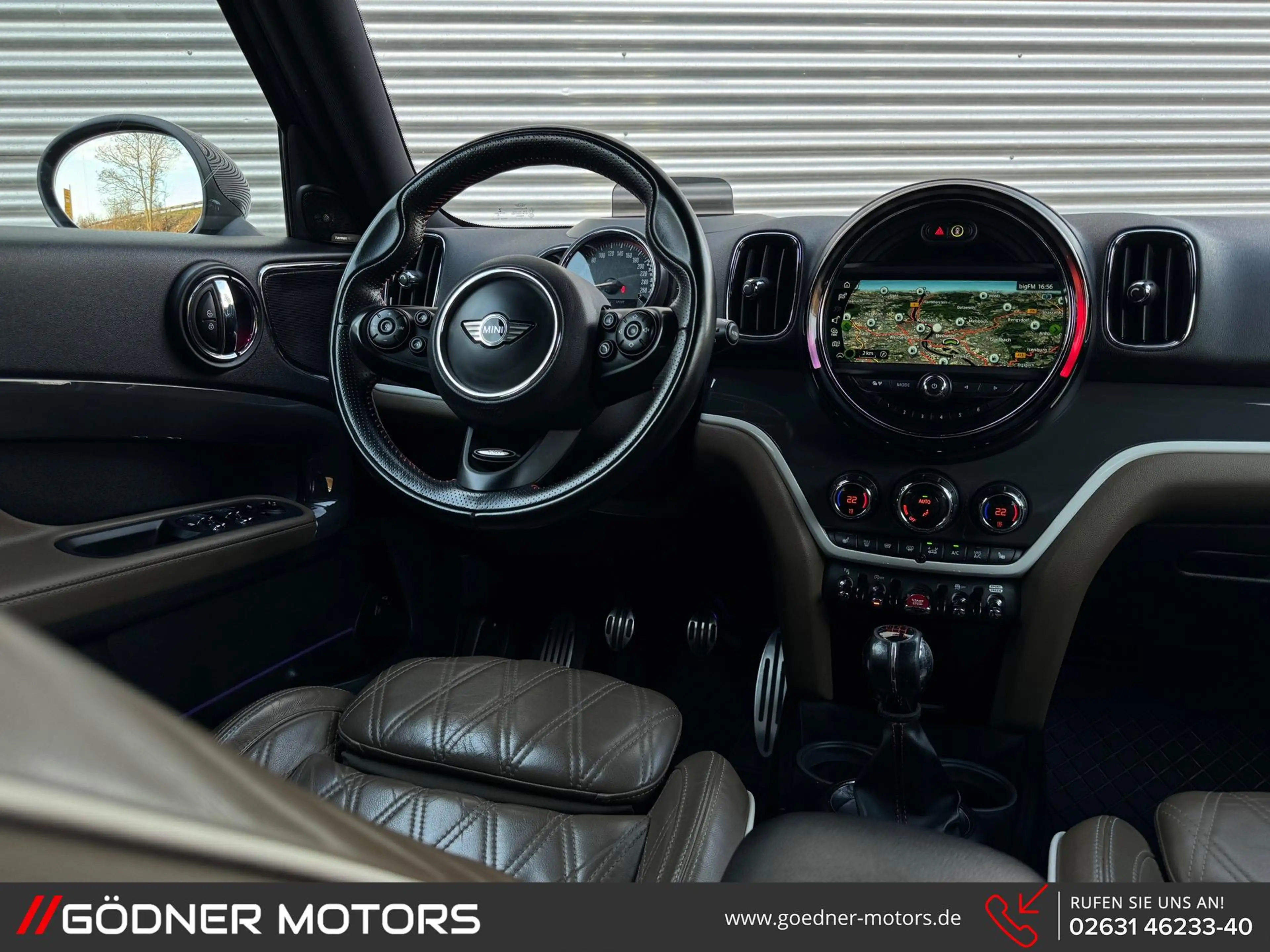 MINI John Cooper Works Countryman ALL4/ACC/KEYLESS/LED/KAMERA/HUD/H&K/LEDER/ALLRA... — photo 8