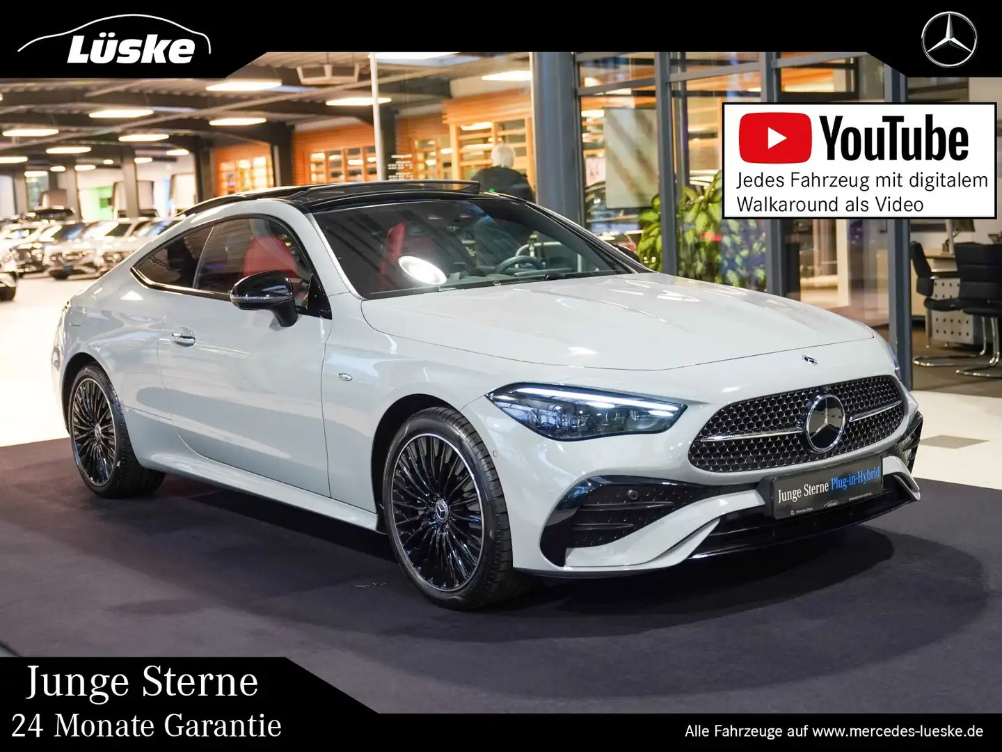 Mercedes-Benz CLE 300 CLE 300 e AMG Line Night Fahrassi Sitzklima 360° Grau - 1