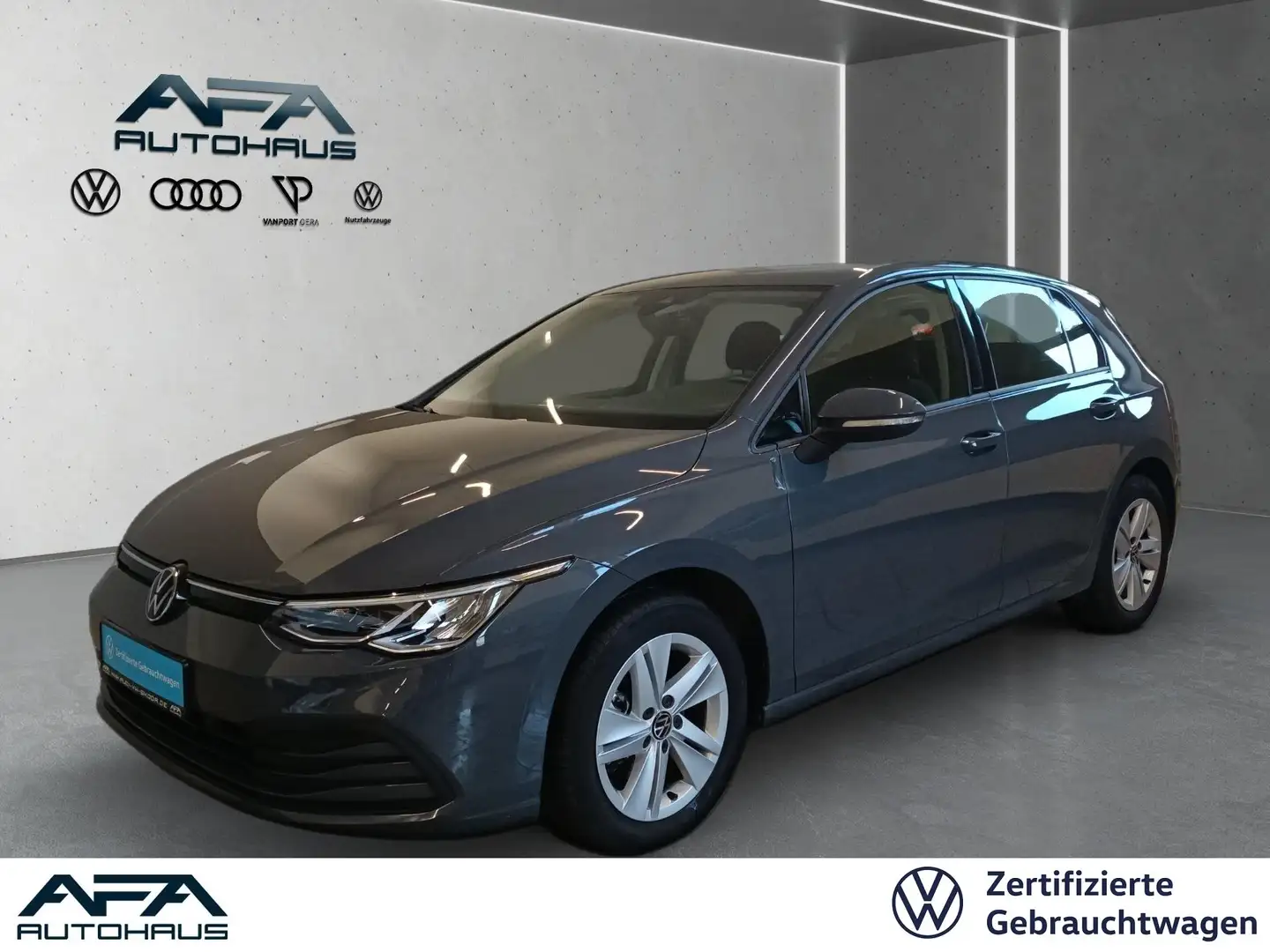 Volkswagen Golf VIII 1.0 eTSI LIFE DSG Navi*LED*RFK*ACC*APP Grau - 1