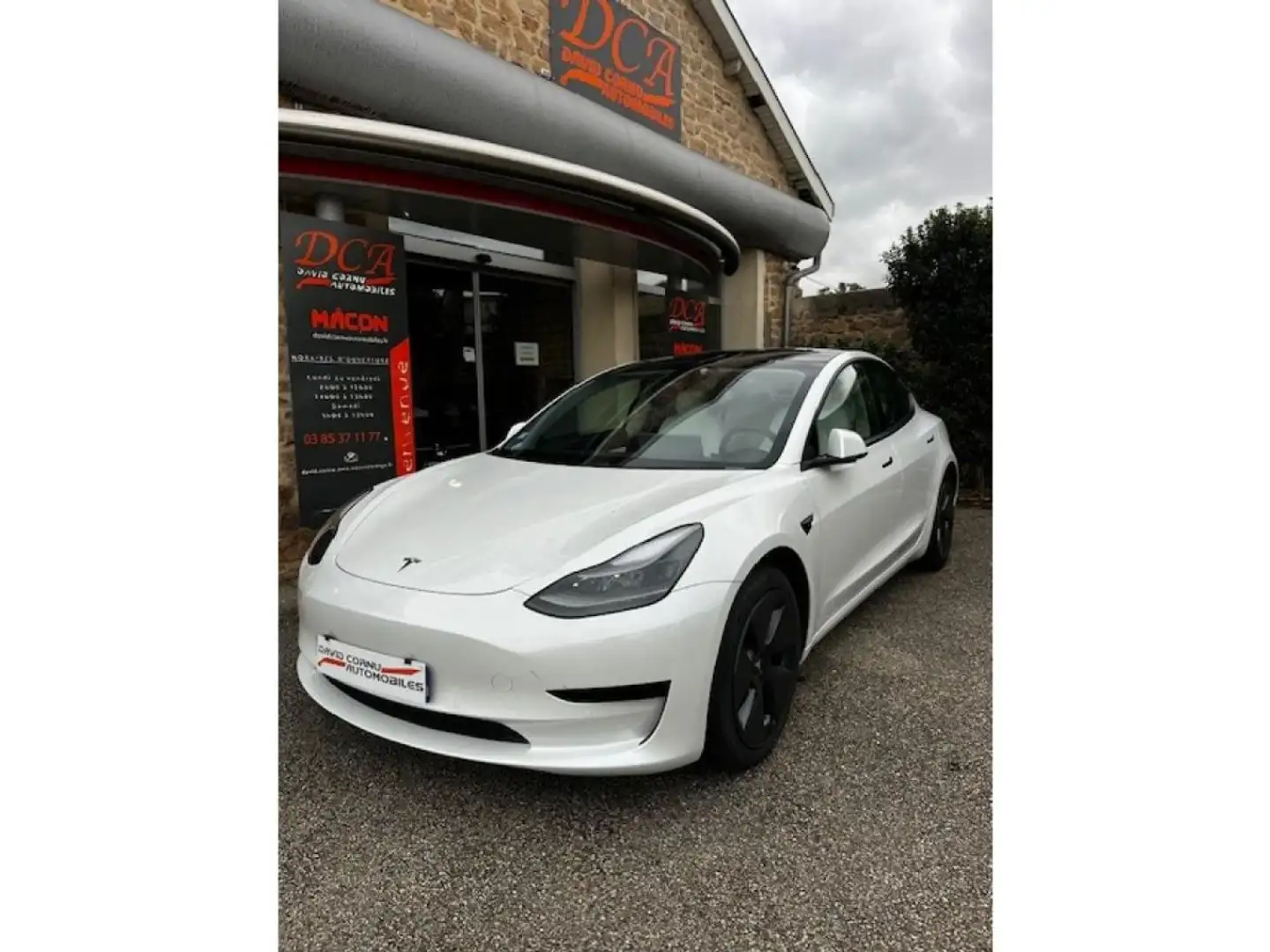 Tesla Model 3 Dual Motor AWD MY21 Long-Range PHASE 1 Blanc - 1