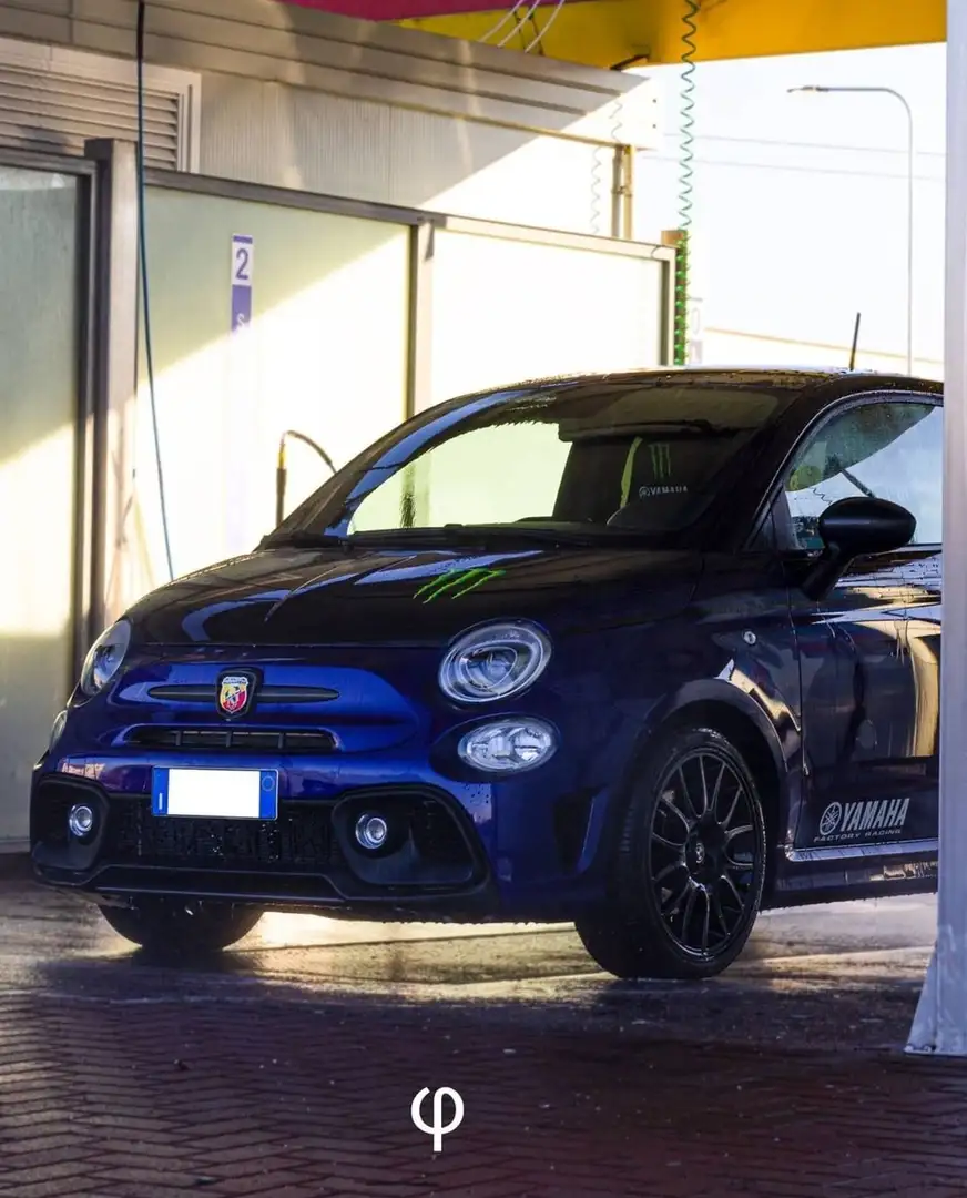 Abarth 595 1.4 t-jet Monster Energy Yamaha 165cv Blu/Azzurro - 1