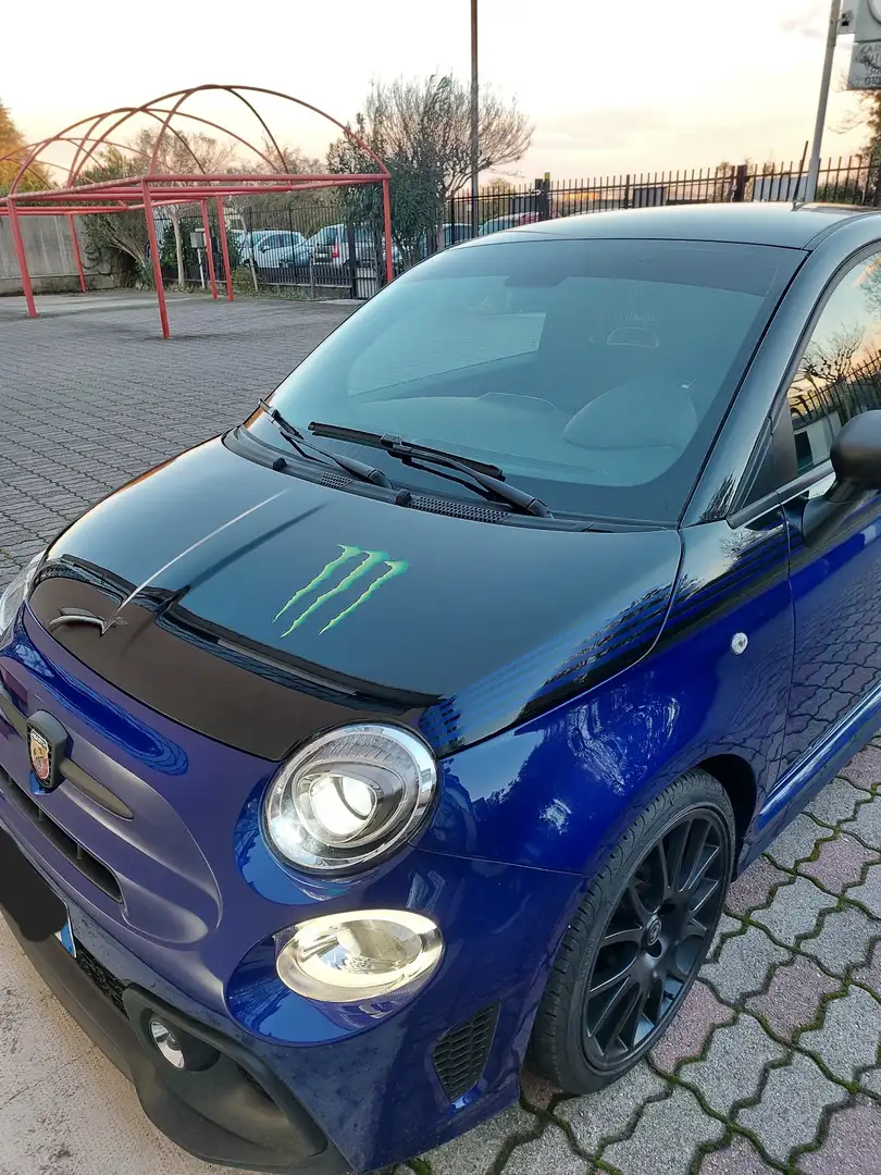 Abarth 595 1.4 t-jet Monster Energy Yamaha 165cv Blu/Azzurro - 2