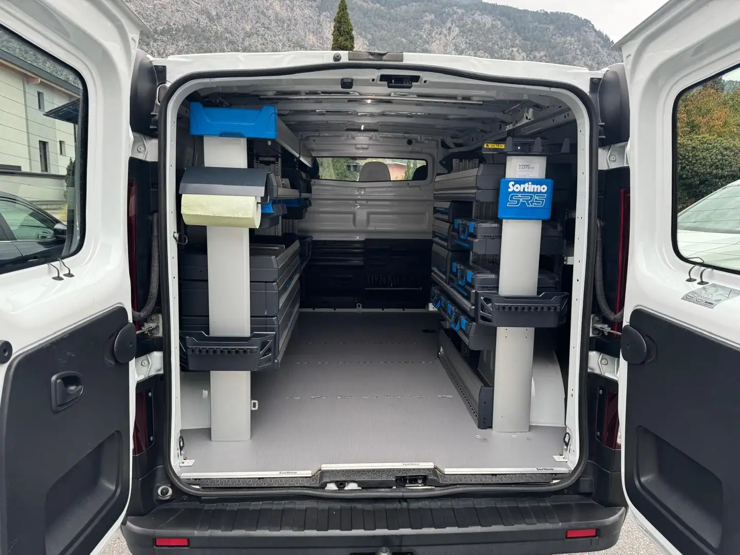 Opel Vivaro mit Sortimo neu !! Weiß - 1