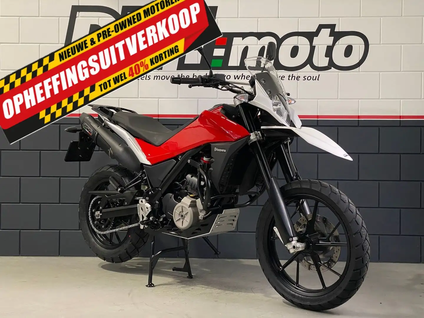 Husqvarna TR 650 STRADA ABS Weiß - 1