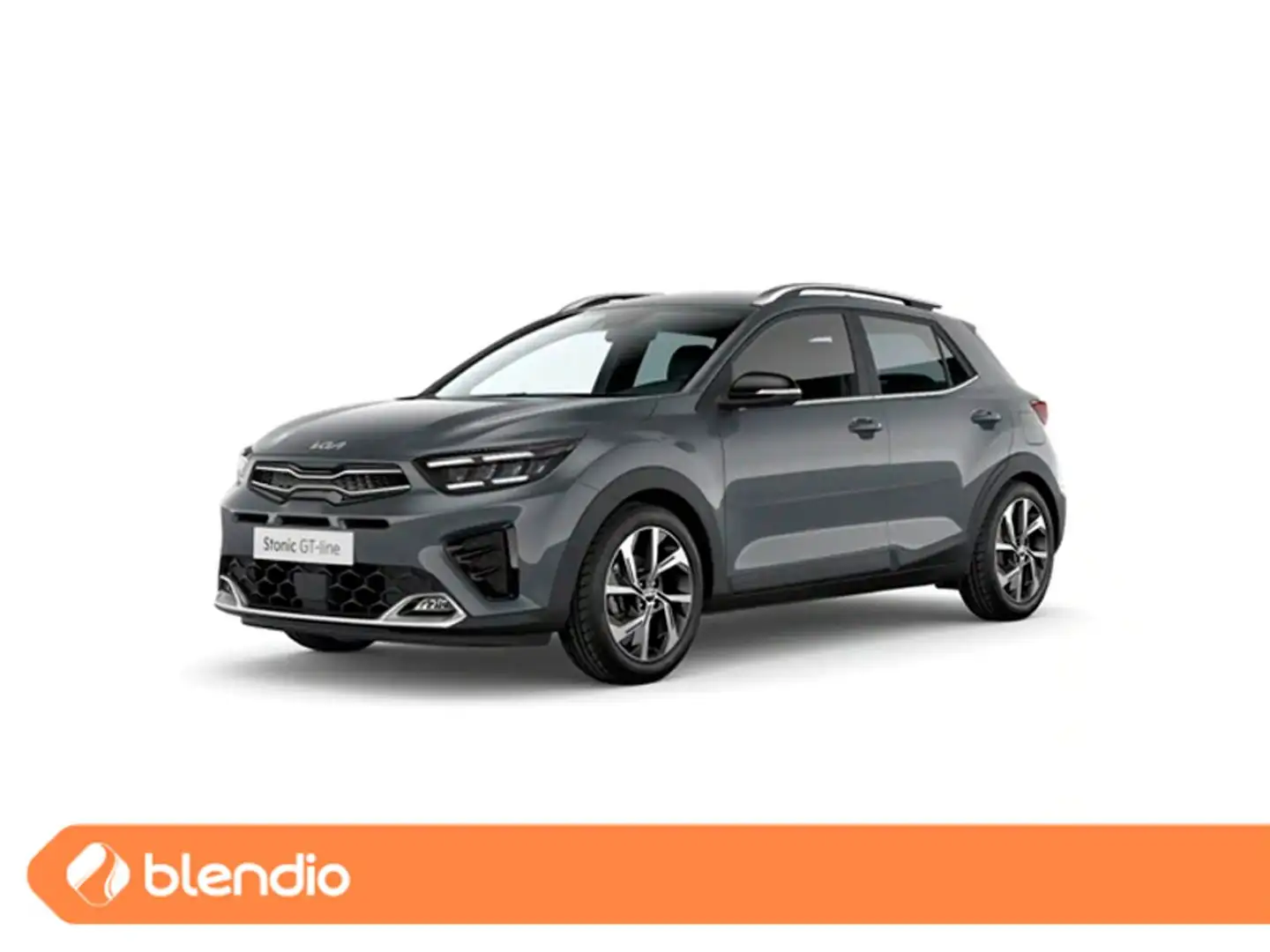 Kia Stonic 1.0 T-GDi 74kW (100CV) MHEV MT GT Line Gris - 1