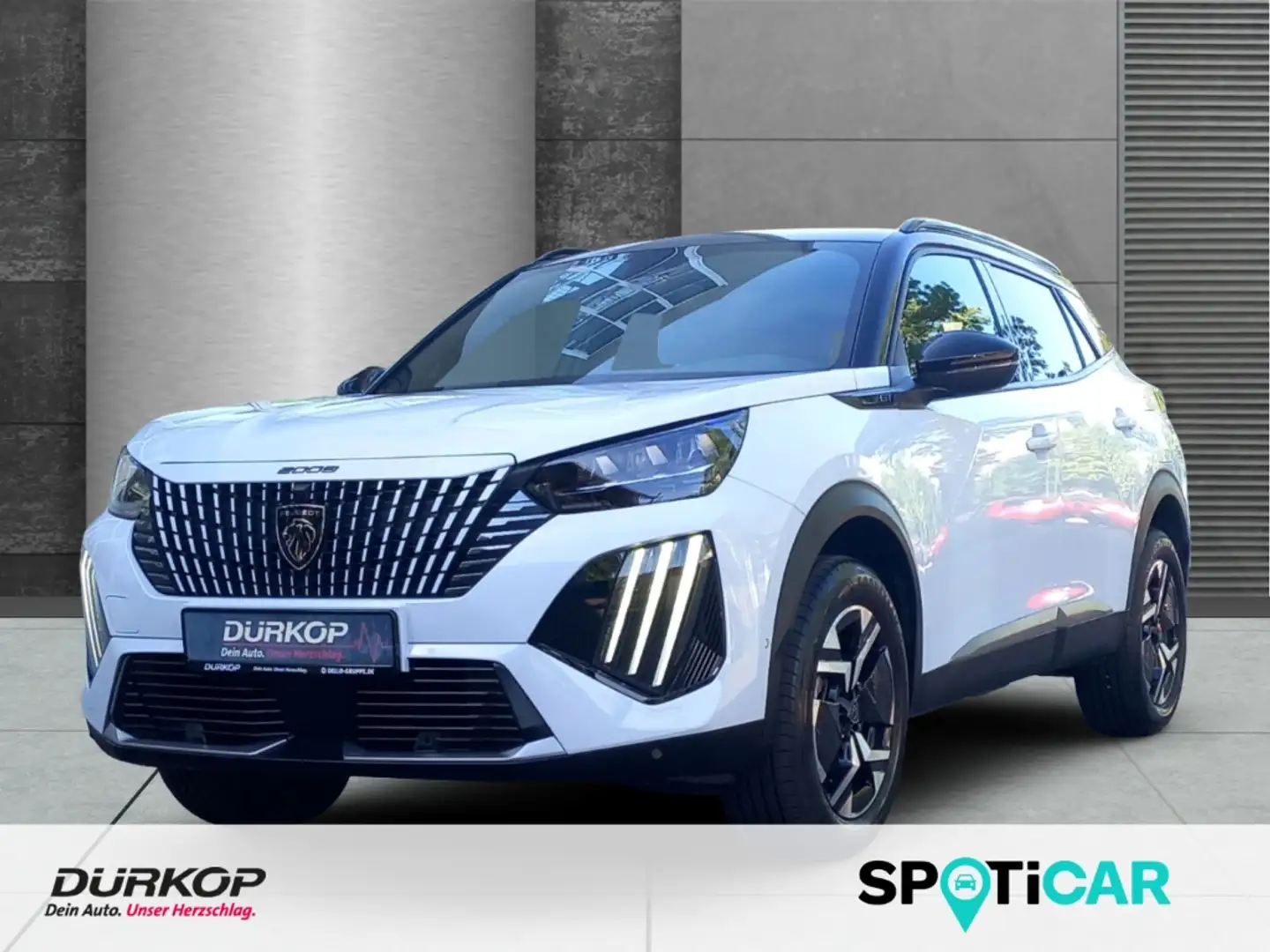 Peugeot 2008 GT 1.2PureTech AT8 Navi Full-LED Abstandstempomat Blanco - 1