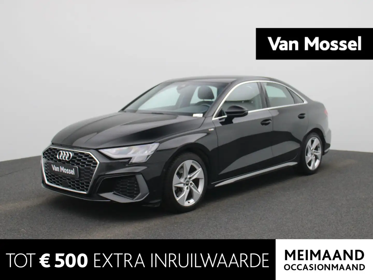 Audi A3 Limousine 30 TDI S edition S-LINE EXTERIEUR | BANG Zwart - 1