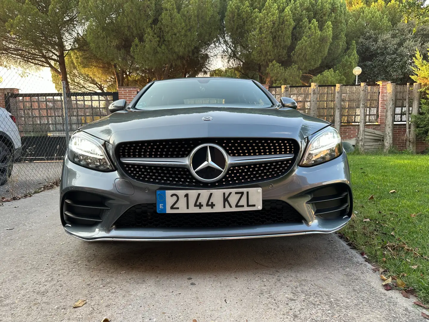 Mercedes-Benz C 200 C 200d 9G-Tronic Gris - 1