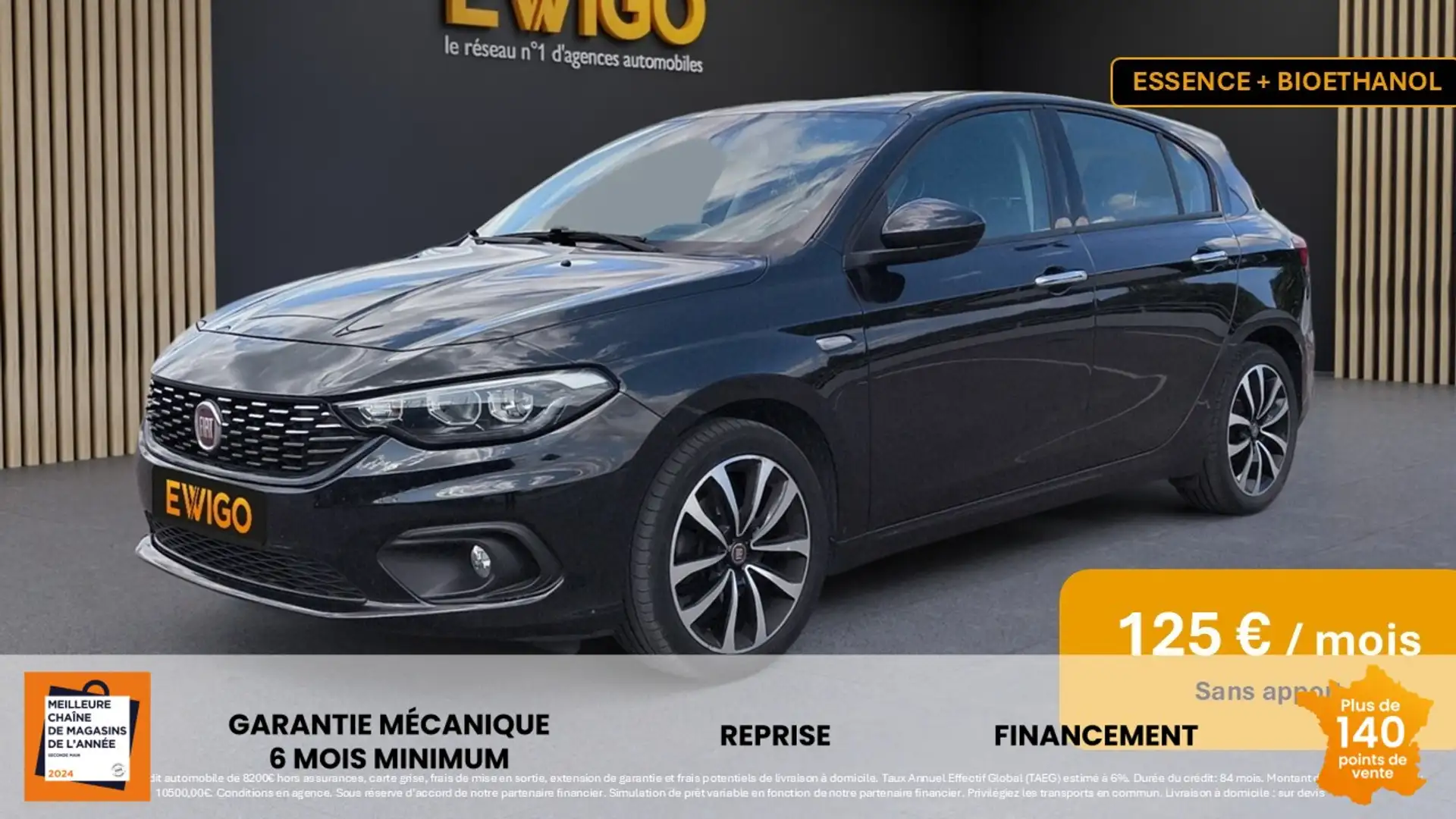 Fiat Tipo II 1.4 95ch 5CV BUSINESS ESSENCE-BIOETHANOL - DIST - 1