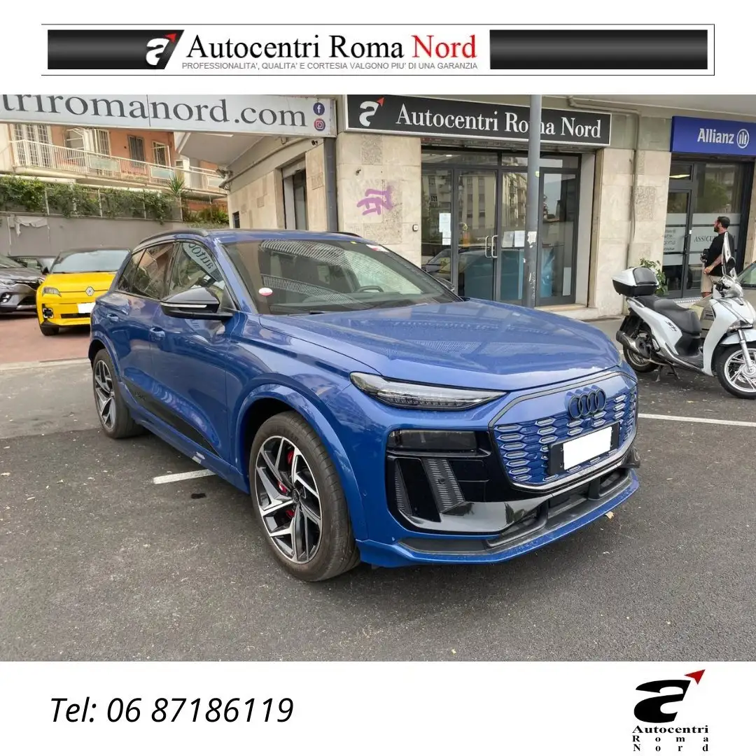 Audi SQ6 e-tron quattro EDITION ONE BLUE Bleu - 1