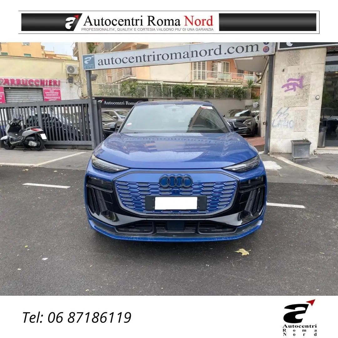 Audi SQ6 e-tron quattro EDITION ONE BLUE Bleu - 2