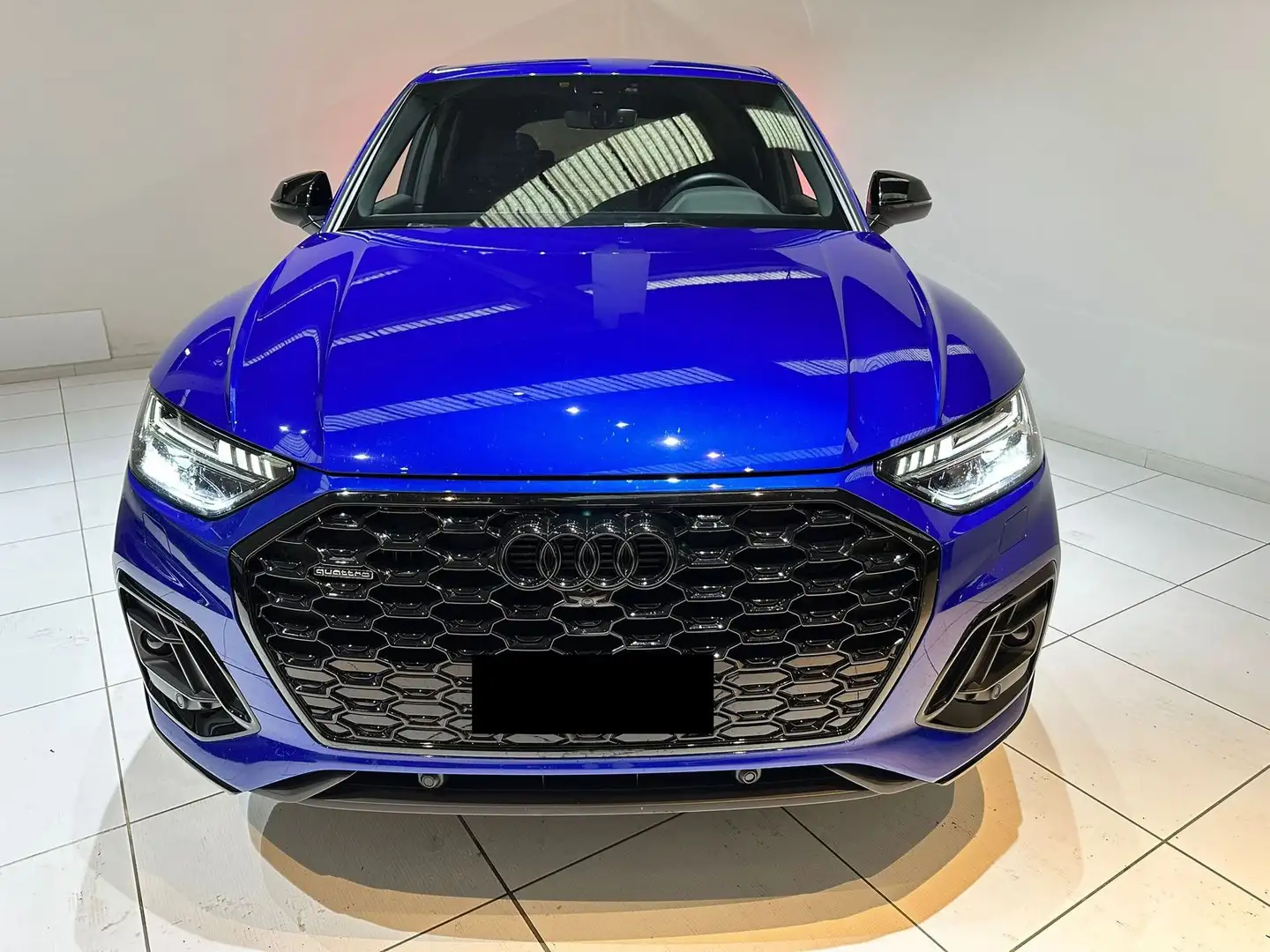 Audi Q5 SPB 40 TDI quattro S tronic S line plus Blauw - 2