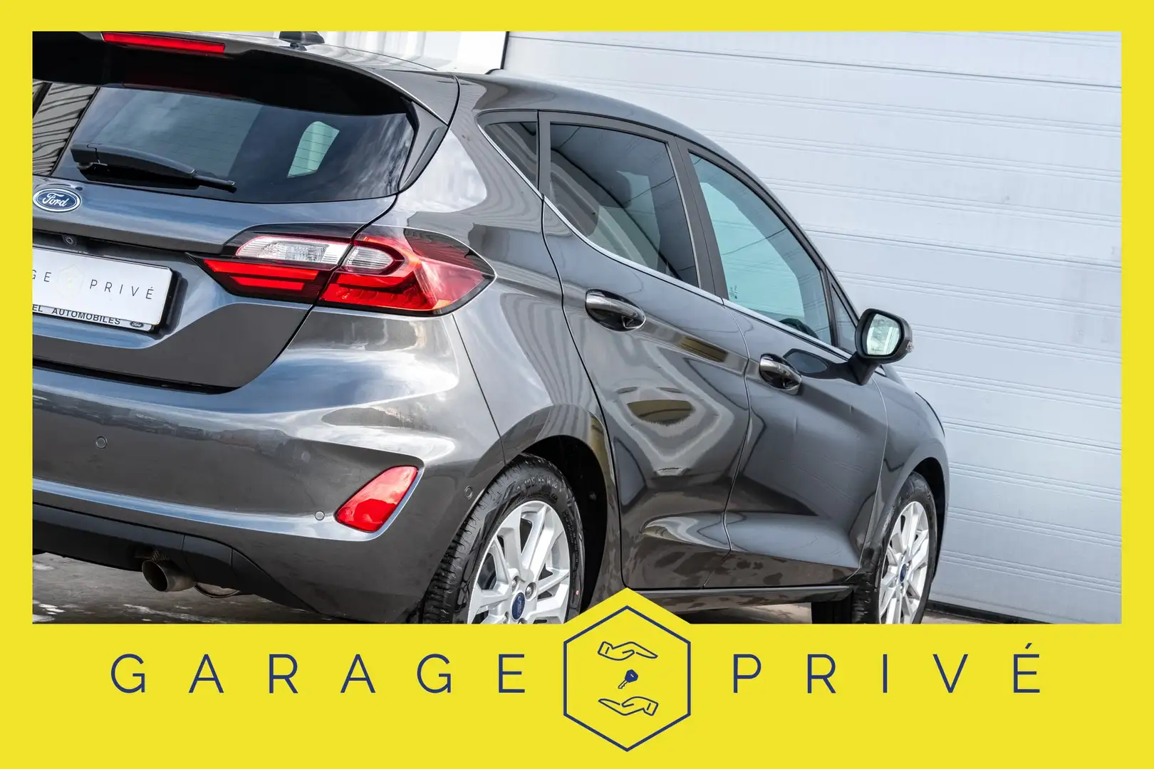 Ford Fiesta 1.0 EcoBoost Titanium X | Full options | Gar 12M Gris - 1