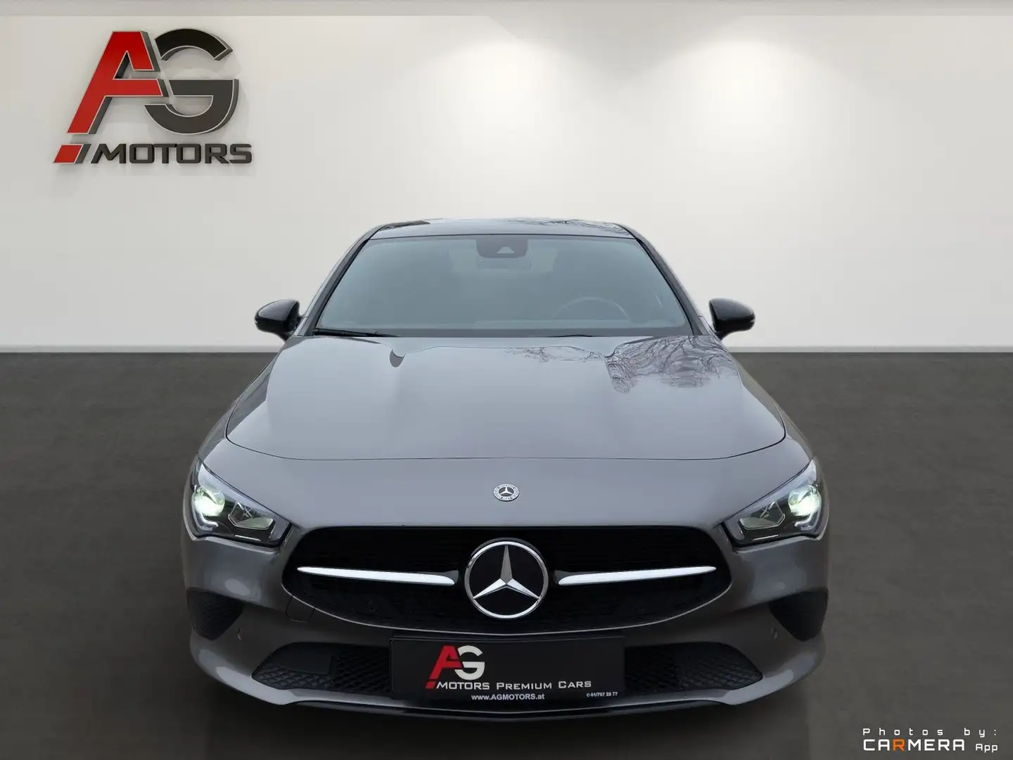 Mercedes-Benz CLA 180 d Aut./LED/Panorama/Kamera/SHZ/Leder/1.Besitz Grau - 2