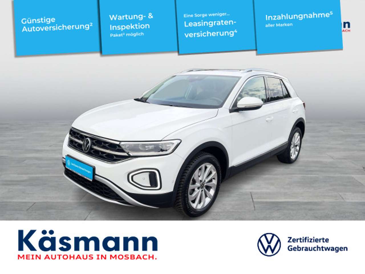 Volkswagen T-Roc 2023 — Style 1.5TSI PANO STANDH MATRIX KAM NAVI