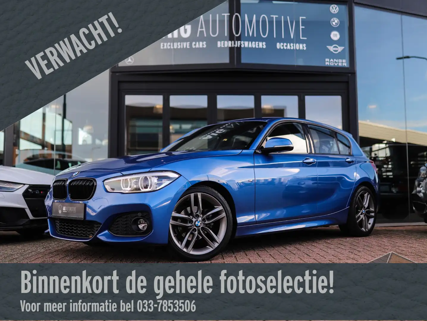 BMW 118 1-serie 118i Corporate Lease Executive | M-Sport | Blu/Azzurro - 1