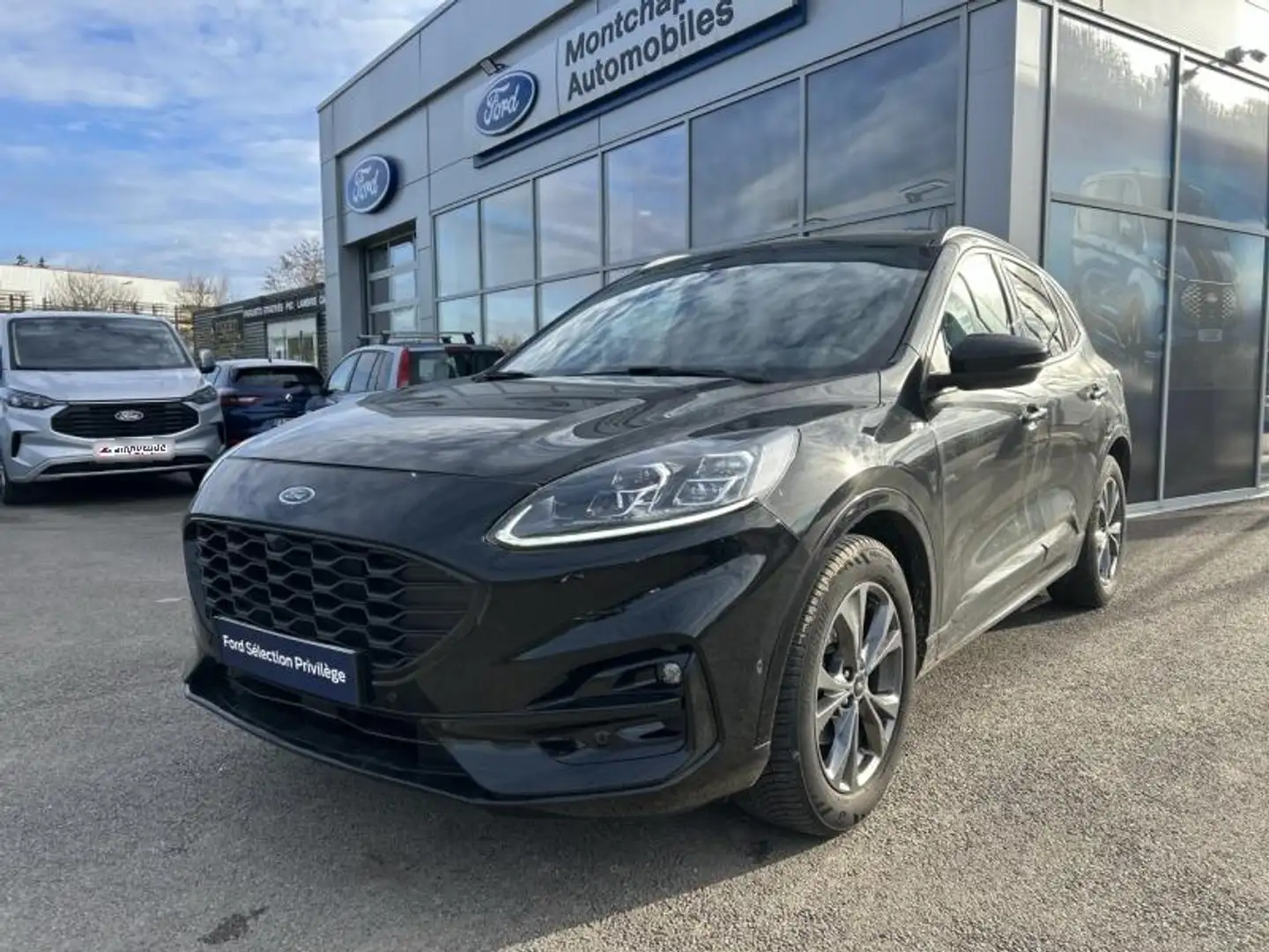Ford Kuga 2.5 Duratec 190ch FHEV ST-Line X BVA Schwarz - 1