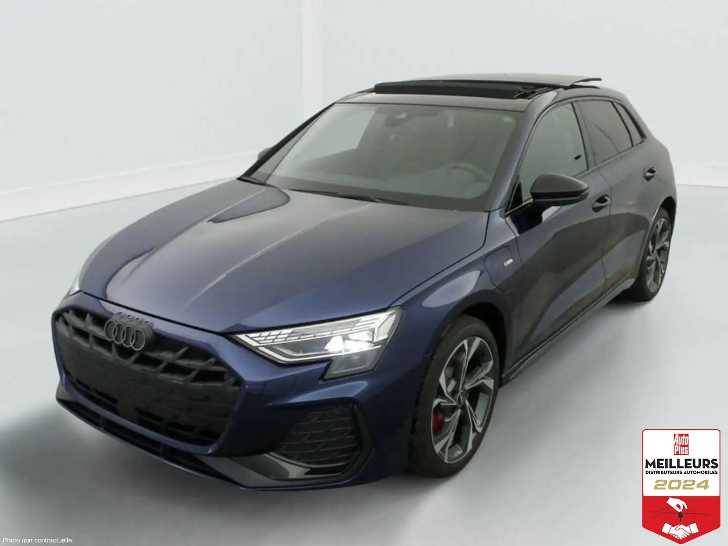 Audi A3 NOUVELLE 45 TFSI E HYBRIDE RECHARGEABLE 272 S TRON Vert - 1