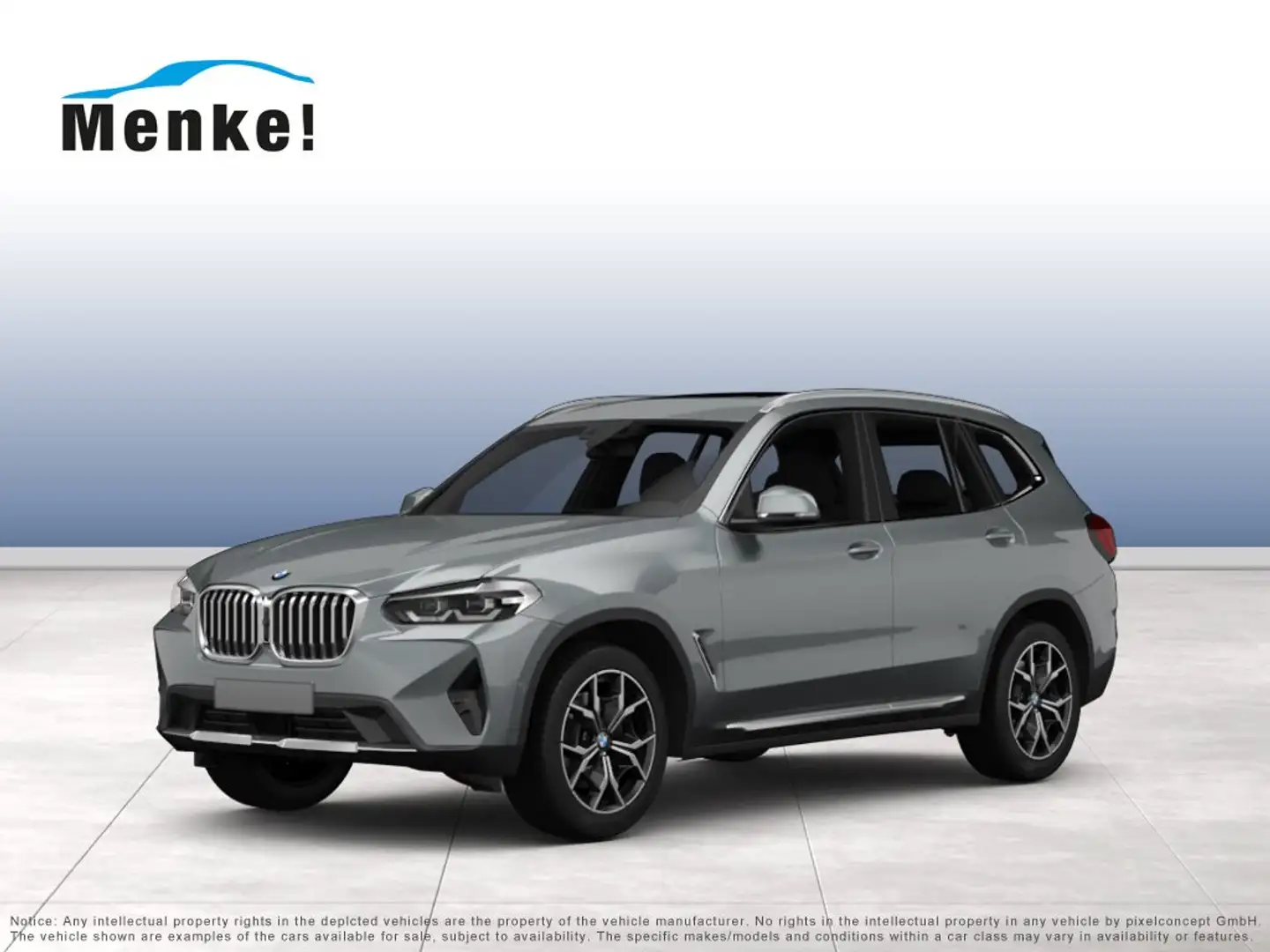 BMW X3 xDrive30d M Sportpaket Head-Up HK HiFi DAB Grau - 1