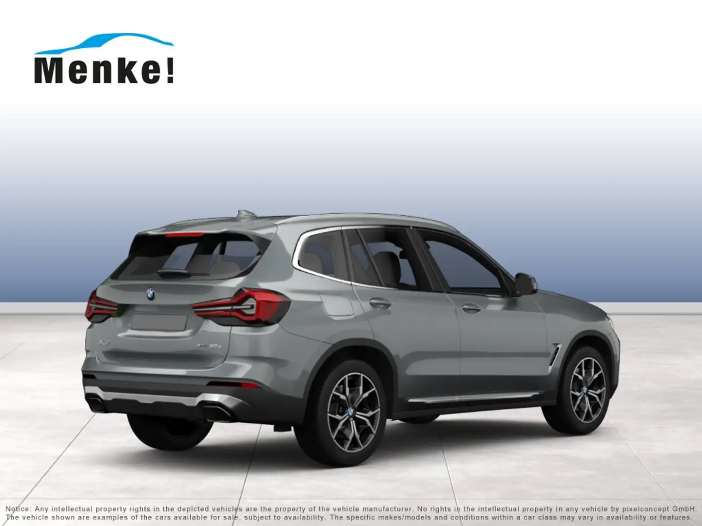 BMW X3 xDrive30d M Sportpaket Head-Up HK HiFi DAB Grau - 2