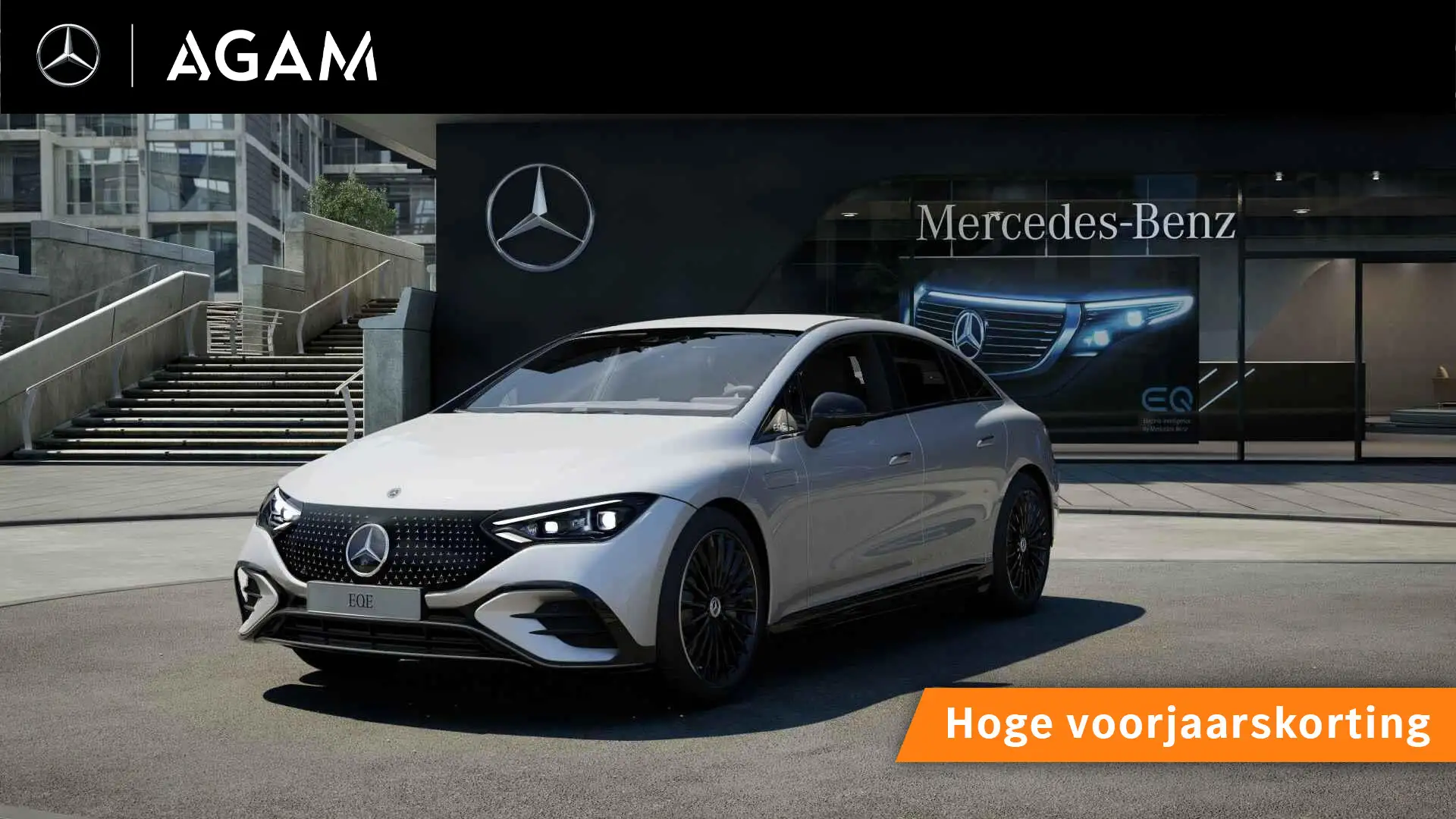 Mercedes-Benz EQE 300 Limousine Sport Edition LIMITED Argintiu - 1