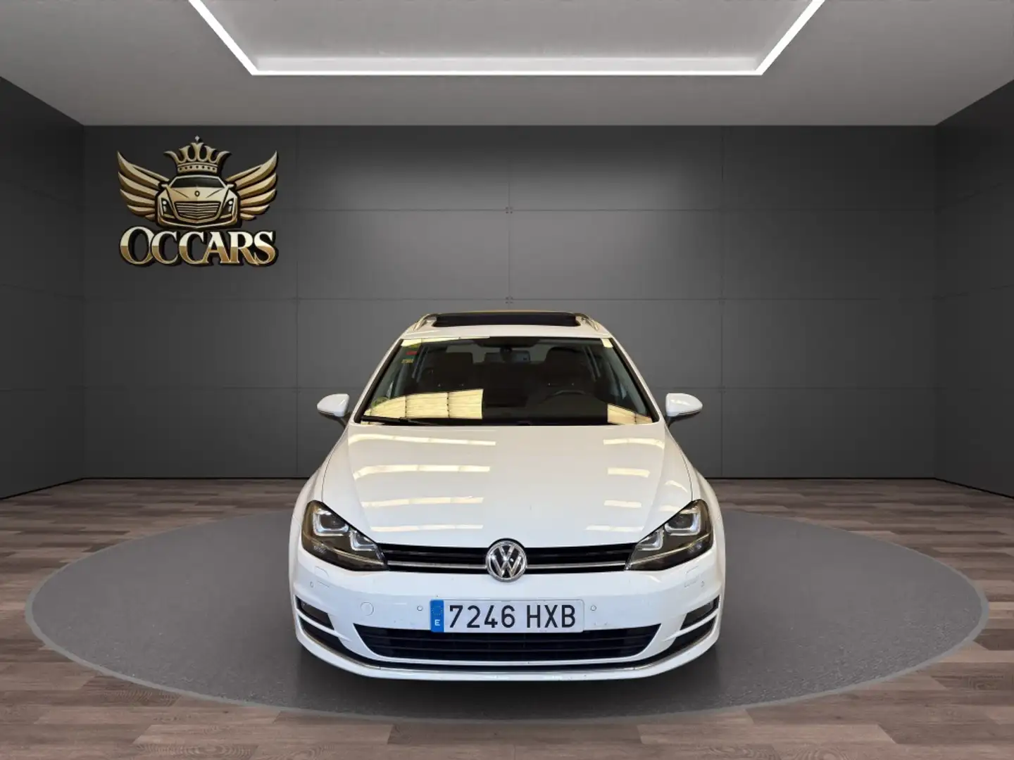 Volkswagen Golf Variant 1.6TDI CR BMT Sport 105 Blanco - 2