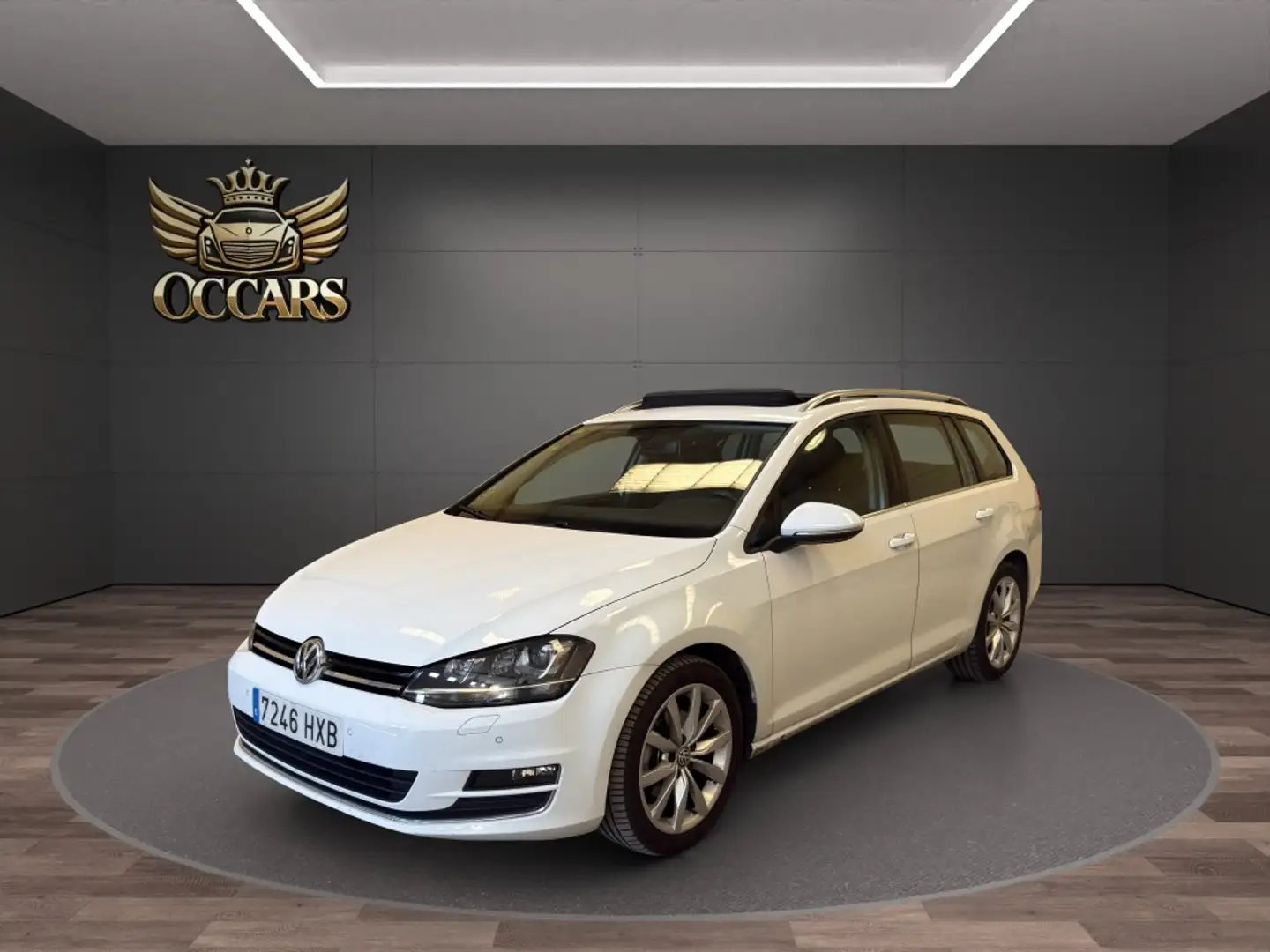Volkswagen Golf Variant 1.6TDI CR BMT Sport 105 Blanco - 1