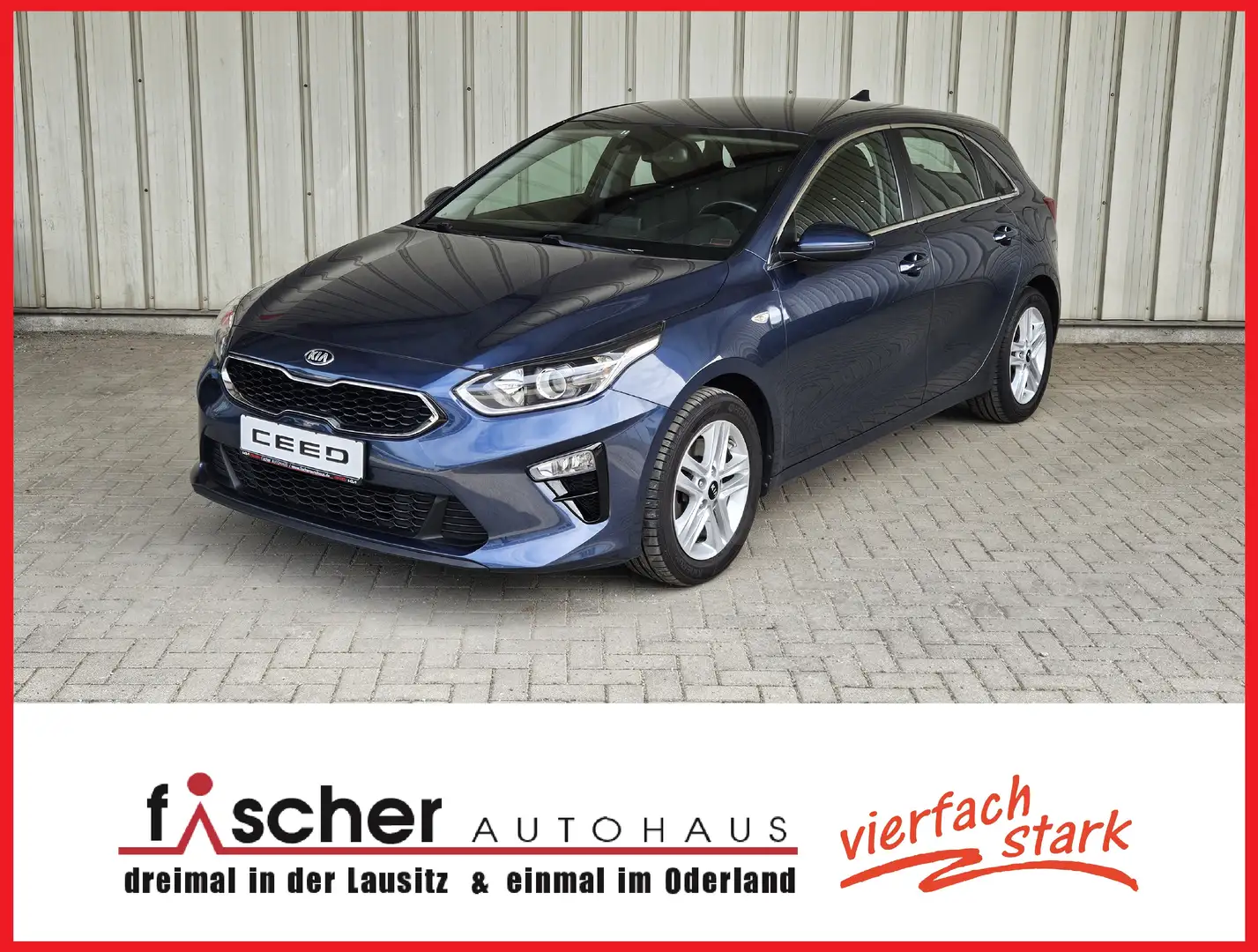 Kia Ceed / cee'd 1.4 VISION NAV KOMF Blau - 1