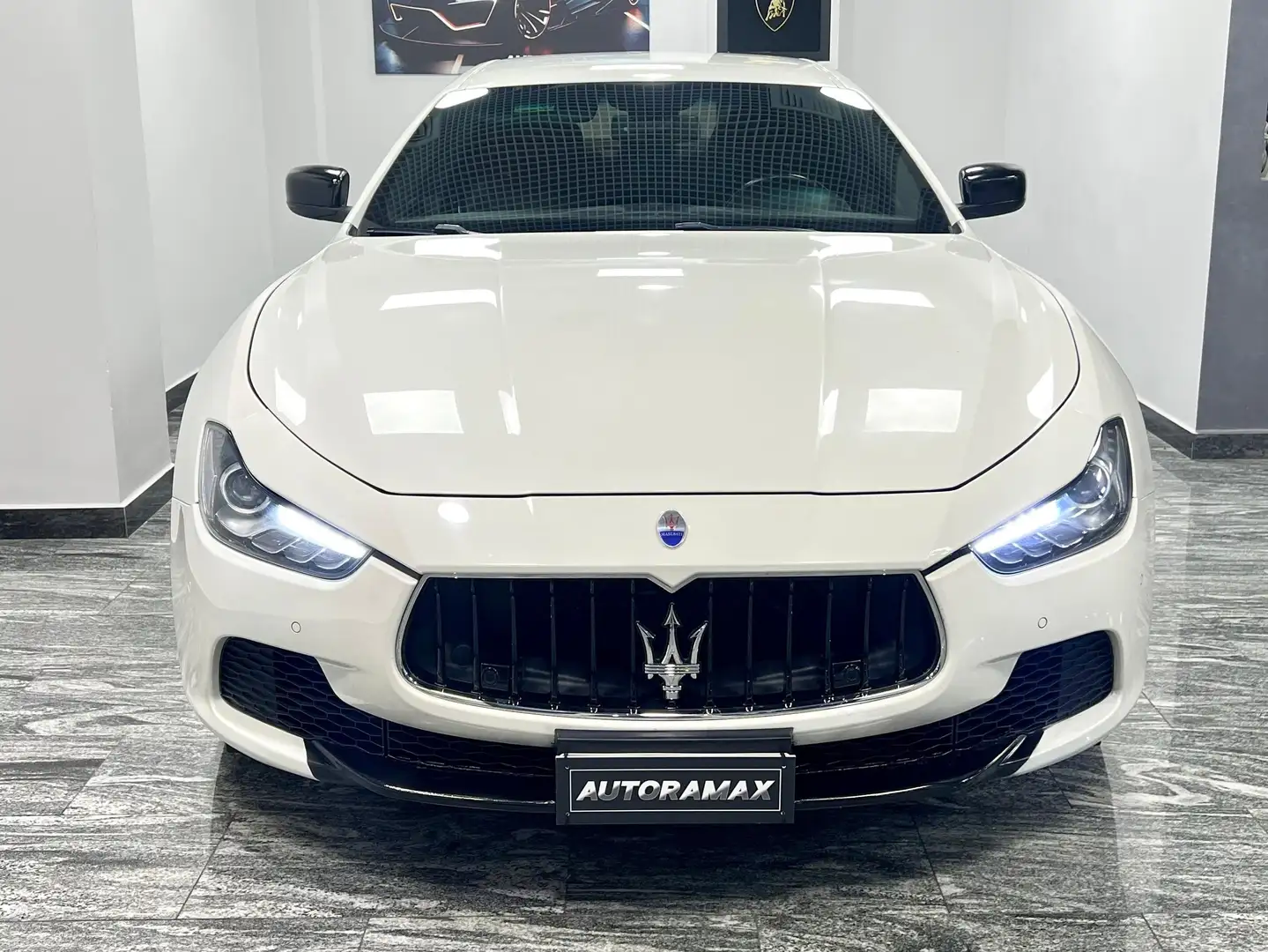 Maserati Ghibli 3.0 V6 275 cv CERCHI 21" PELLE TELECAMERA POST Alb - 2
