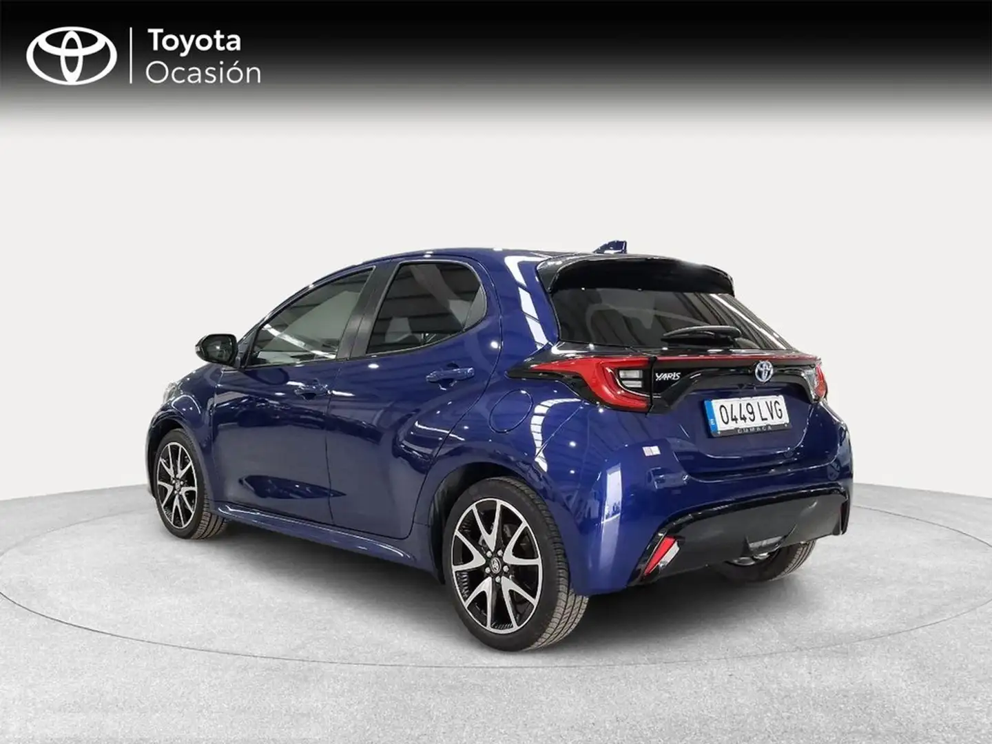 Toyota Yaris 120H 1.5 Style Blauw - 2