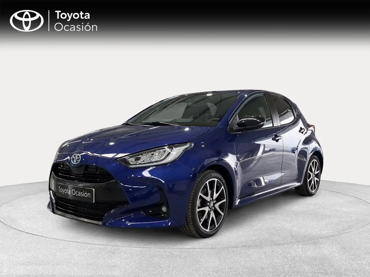 Toyota Yaris 120H 1.5 Style Blauw - 1