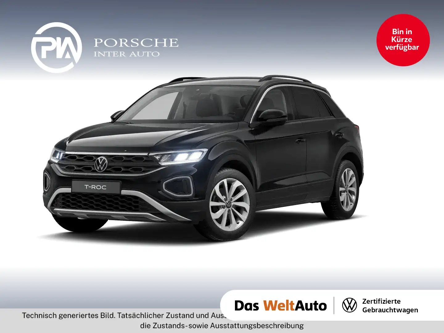 Volkswagen T-Roc Friends TSI Schwarz - 1