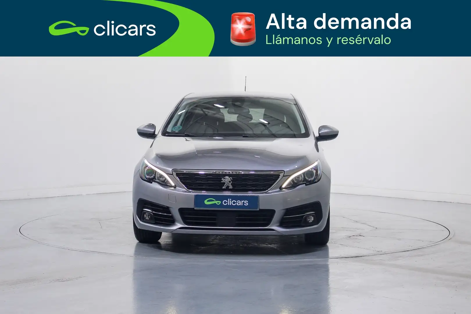 Peugeot 308 1.2 PureTech S&S Style 130 Plateado - 2