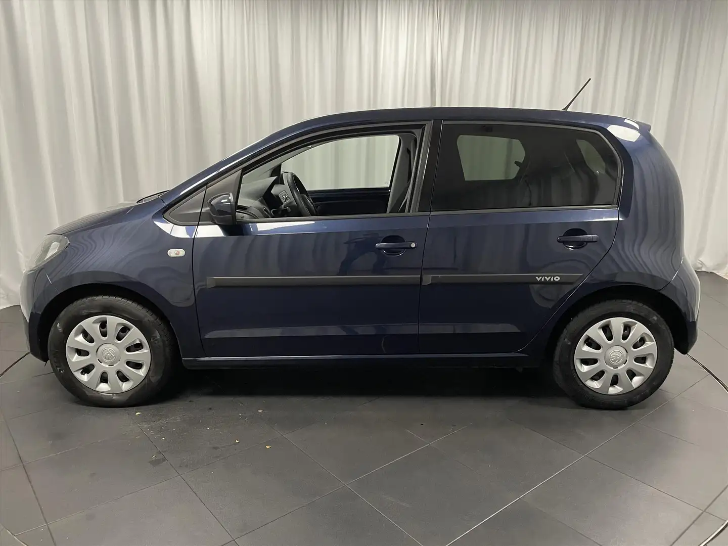 Skoda Citigo AUTOMAAT 5Drs 60pk Airco | Trekhaak | Stoelverw. Blauw - 2