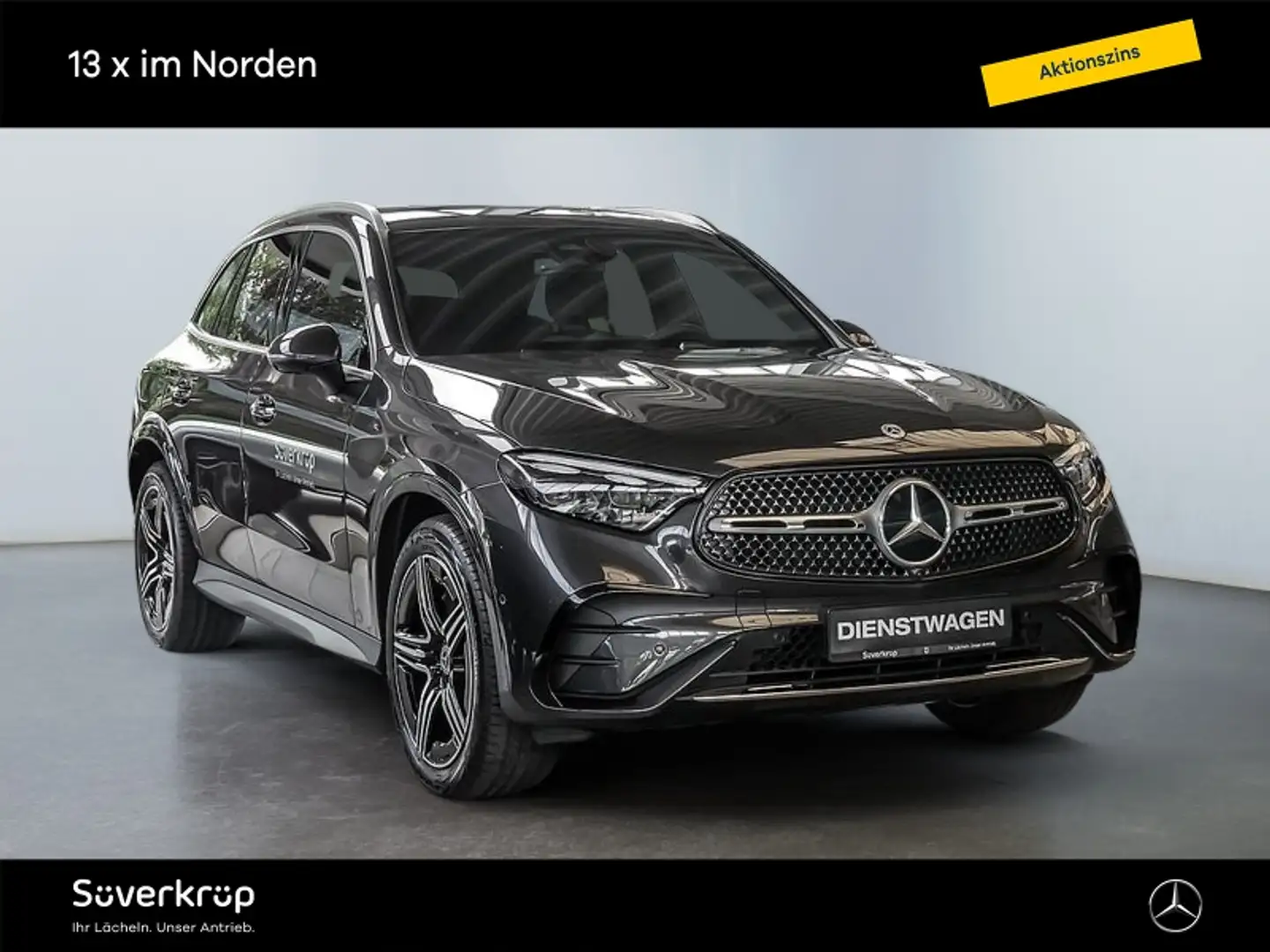 Mercedes-Benz GLC 220 d 4M AMG MEMO 360 AHK DISTR KAMERA SPUR Grau - 1