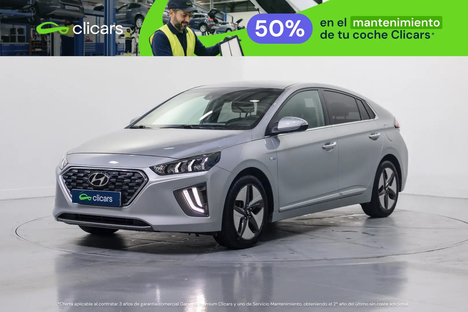 Hyundai IONIQ HEV 1.6 GDI Tecno Plateado - 1