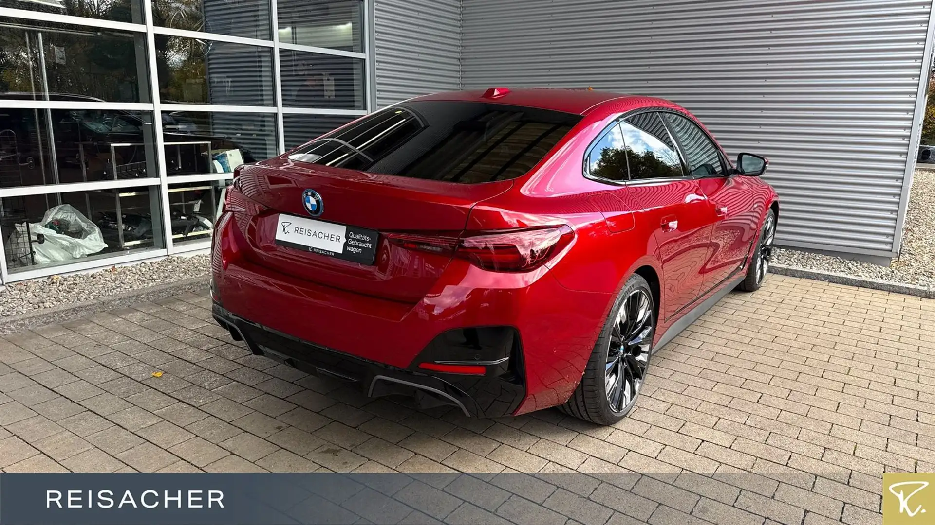 BMW 440 i4eDrive40 Gran Coupé M-Sport ACC 360° 20" HiFi Rot - 2
