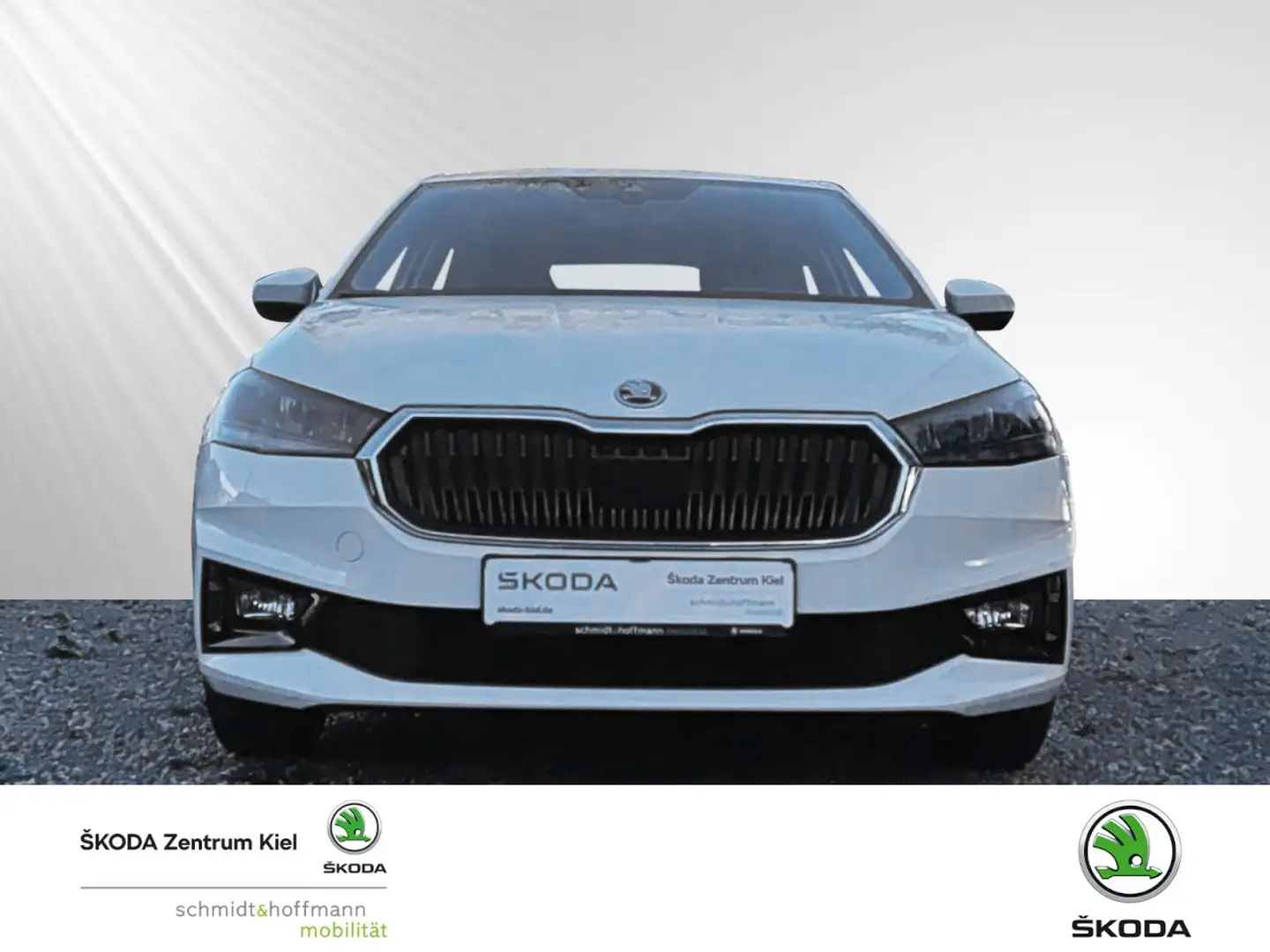 Skoda Fabia 1.0 MPI Active (EURO 6d) Klima Einparkhilfe Weiß - 2