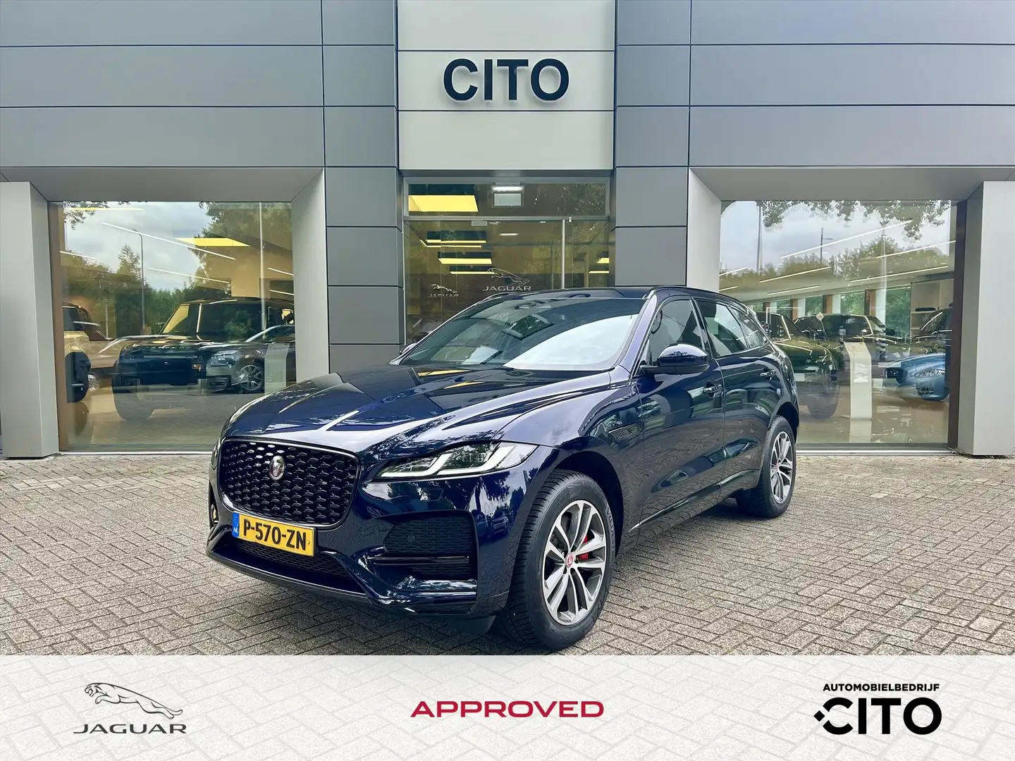 Jaguar F-Pace P400e AWD AUT S Blu/Azzurro - 1