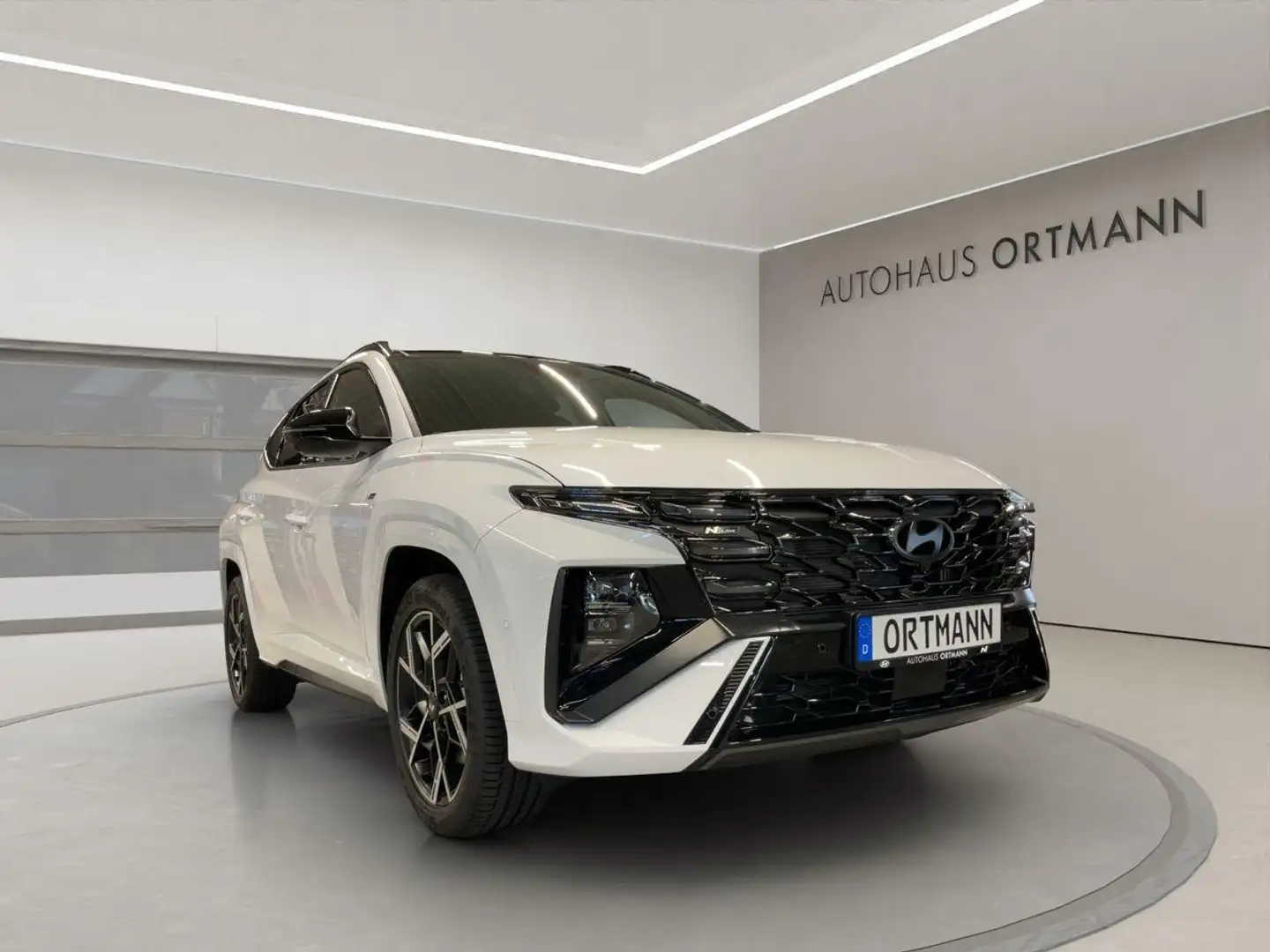 Hyundai TUCSON 1.6 Turbo 'N-Line' 4WD Automatik Weiß - 1