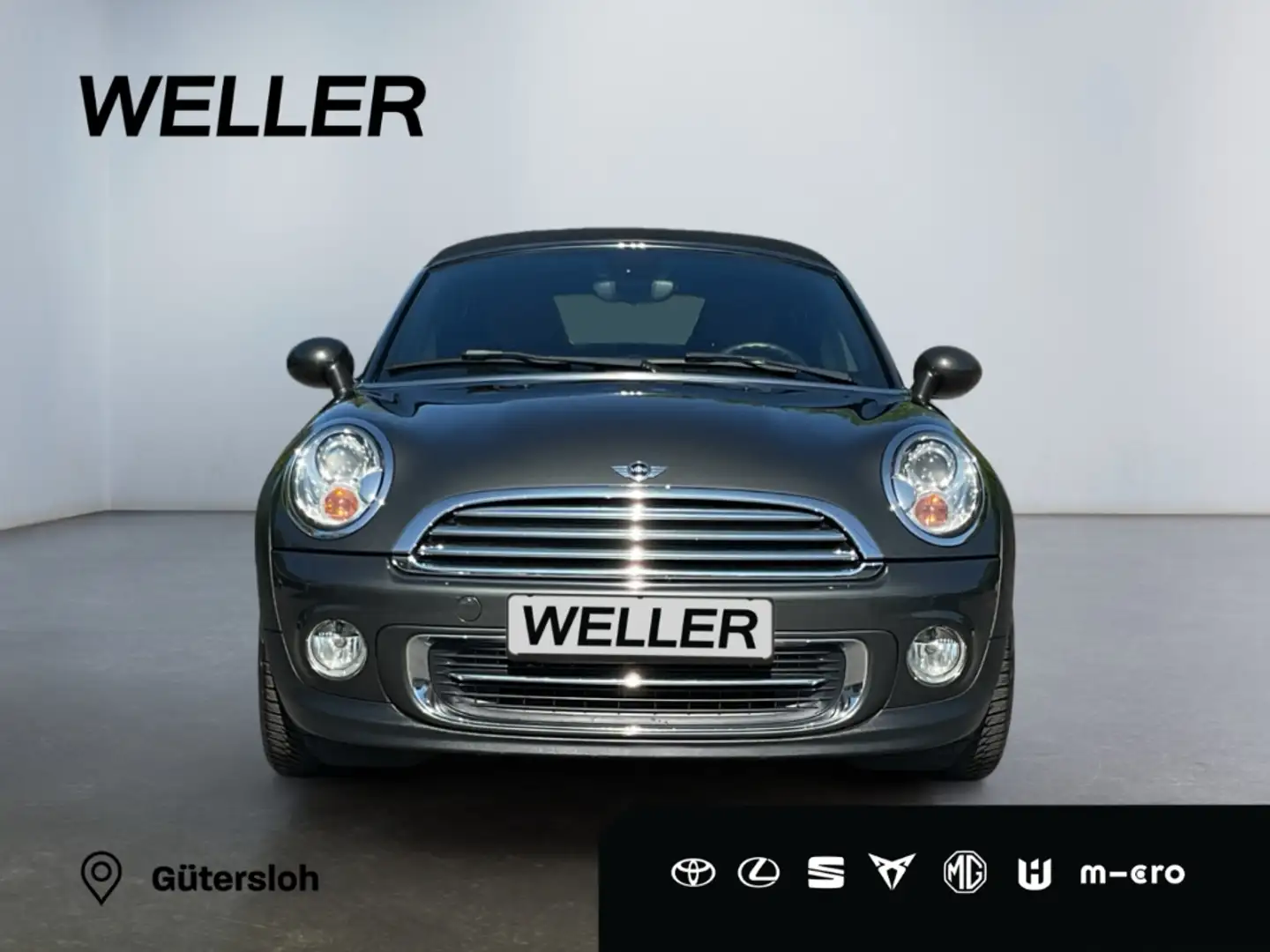 MINI Cooper Roadster *Bi-Xenon*Leder*el Verdeck*SHZ* Szary - 2