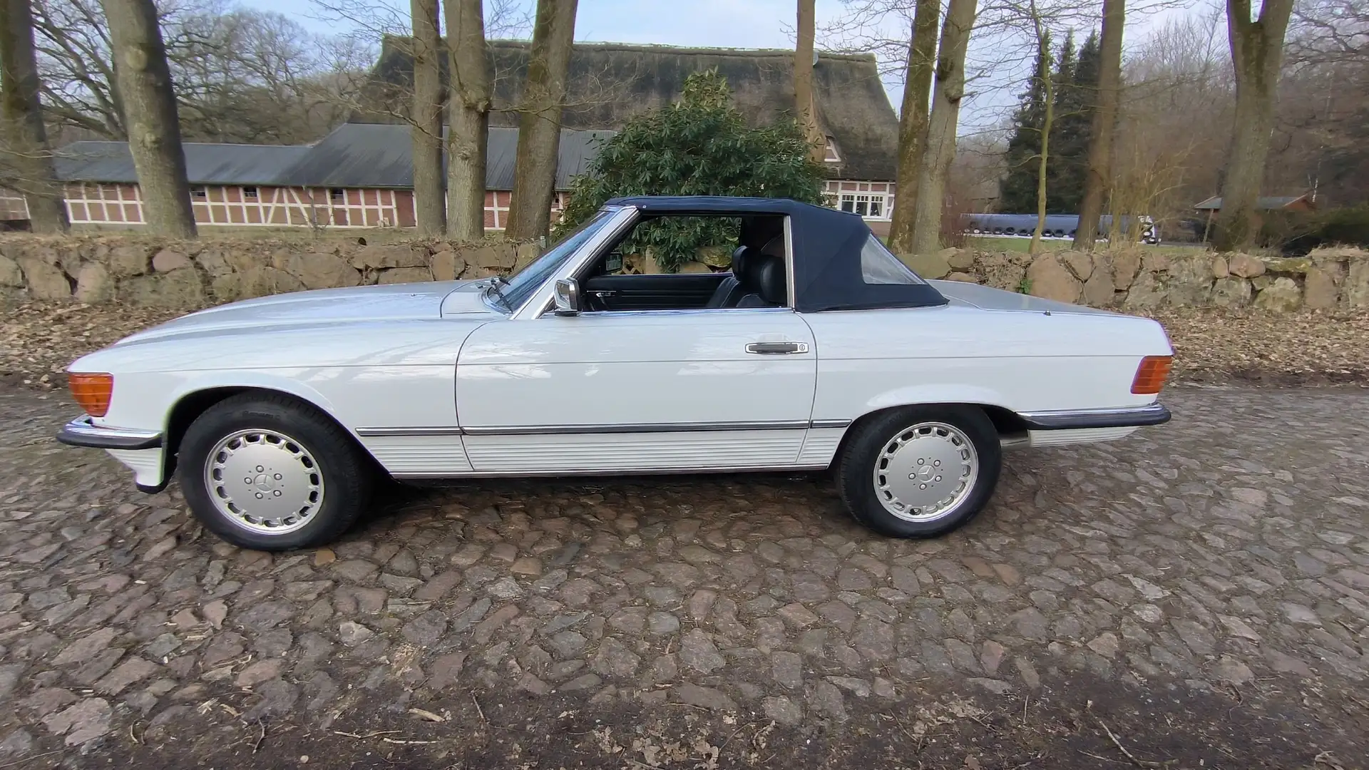 Mercedes-Benz SL 420 Blanc - 2