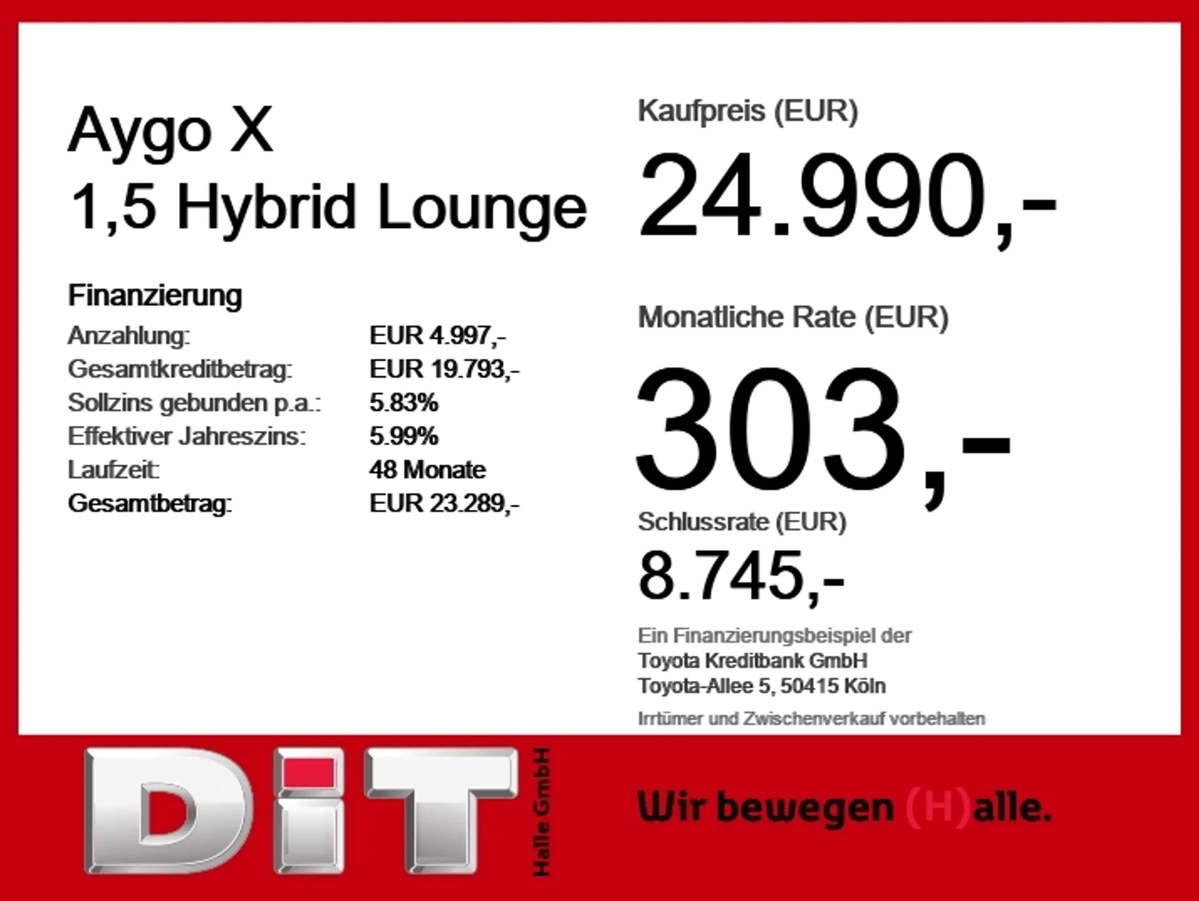 Toyota Aygo X 1,5 Hybrid Lounge JBL-Paket Sitzhzg — photo 5