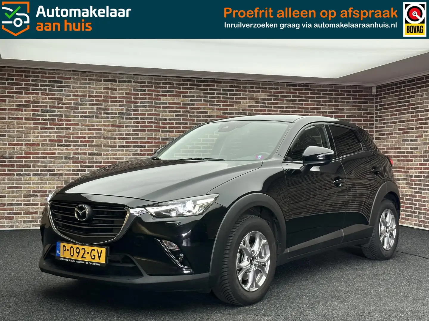 Mazda CX-3 2.0 120 SkyLease GT | Navi| Trekhaak| Noir - 1
