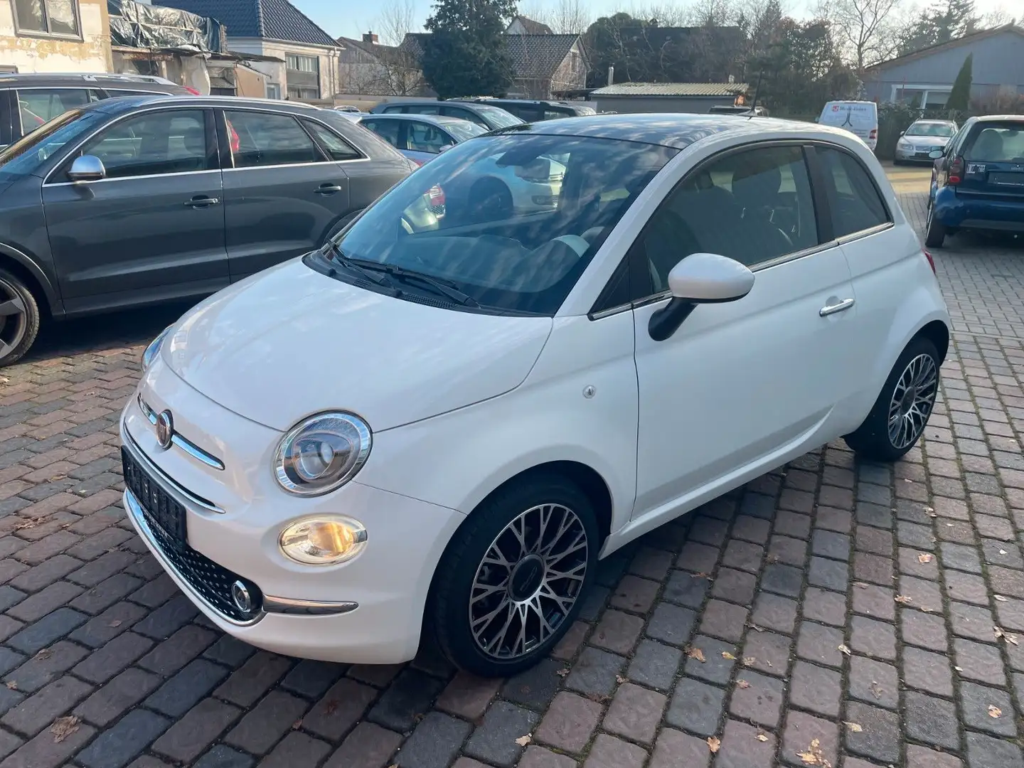 Fiat 500 Dolcevita Mild-Hybrid, DAB, PDC Blanc - 1