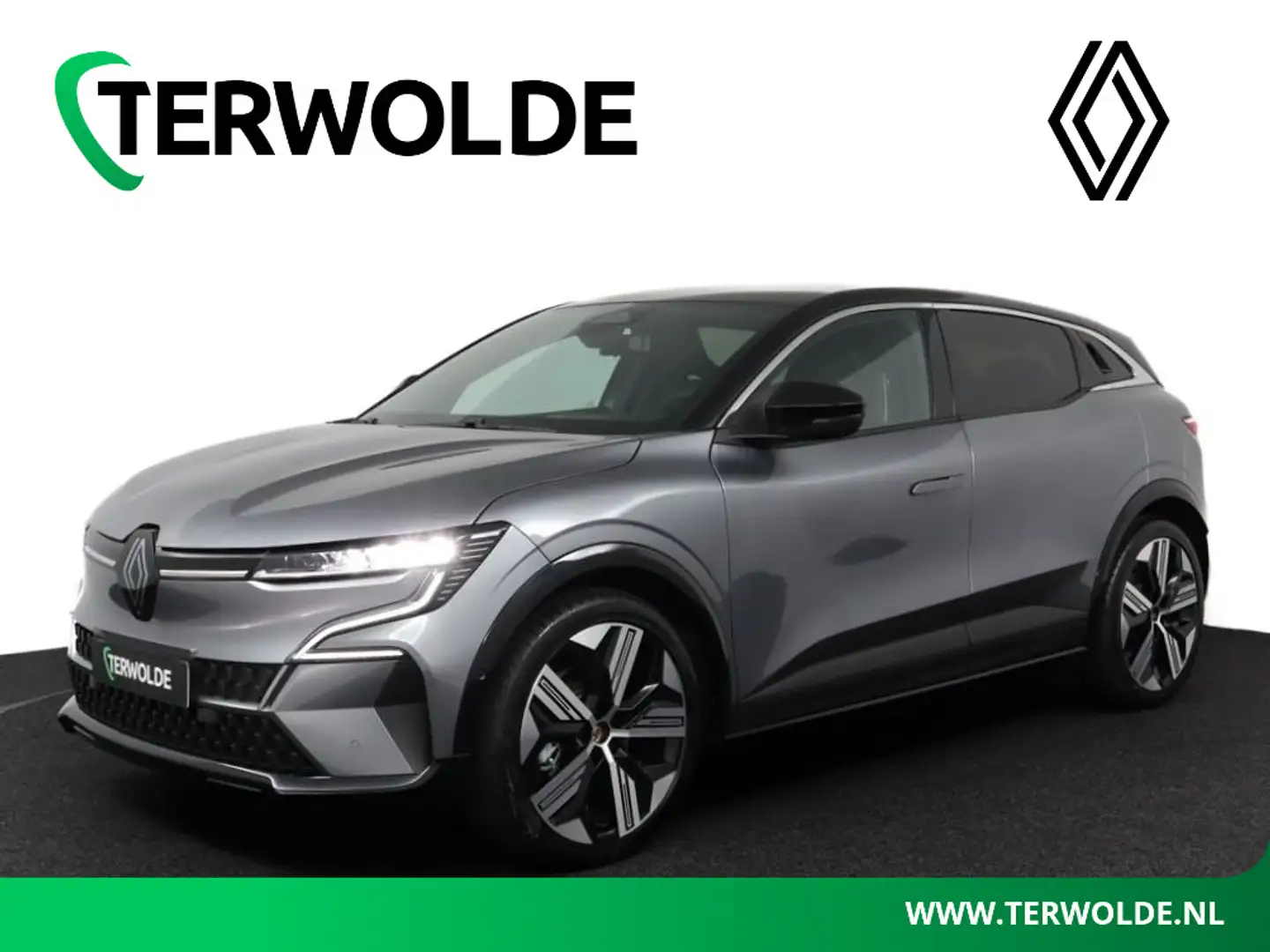 Renault Megane E-Tech iconic EV60 220pk optimum charge | Parkeerassisten Grijs - 1