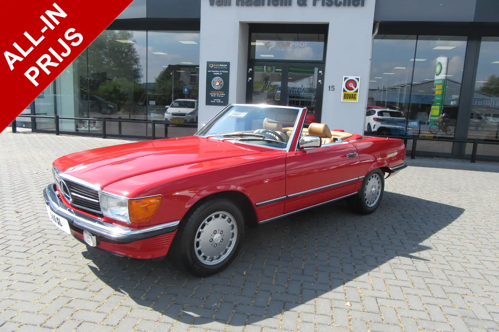 Mercedes-Benz SL 560 SL Cabriolet. Topstaat !!! Rouge - 1